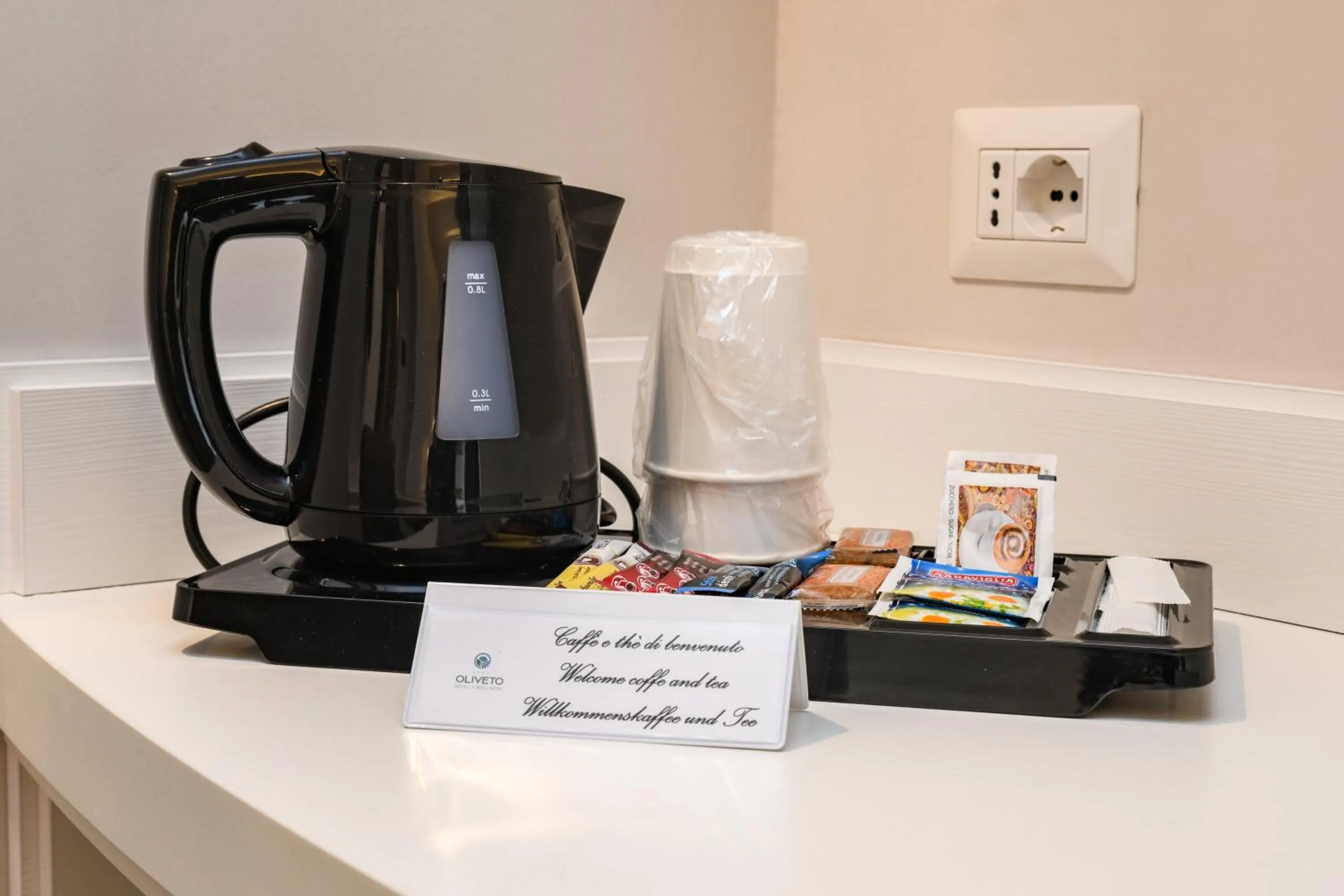 Coffee/tea facilities in Hotel Oliveto