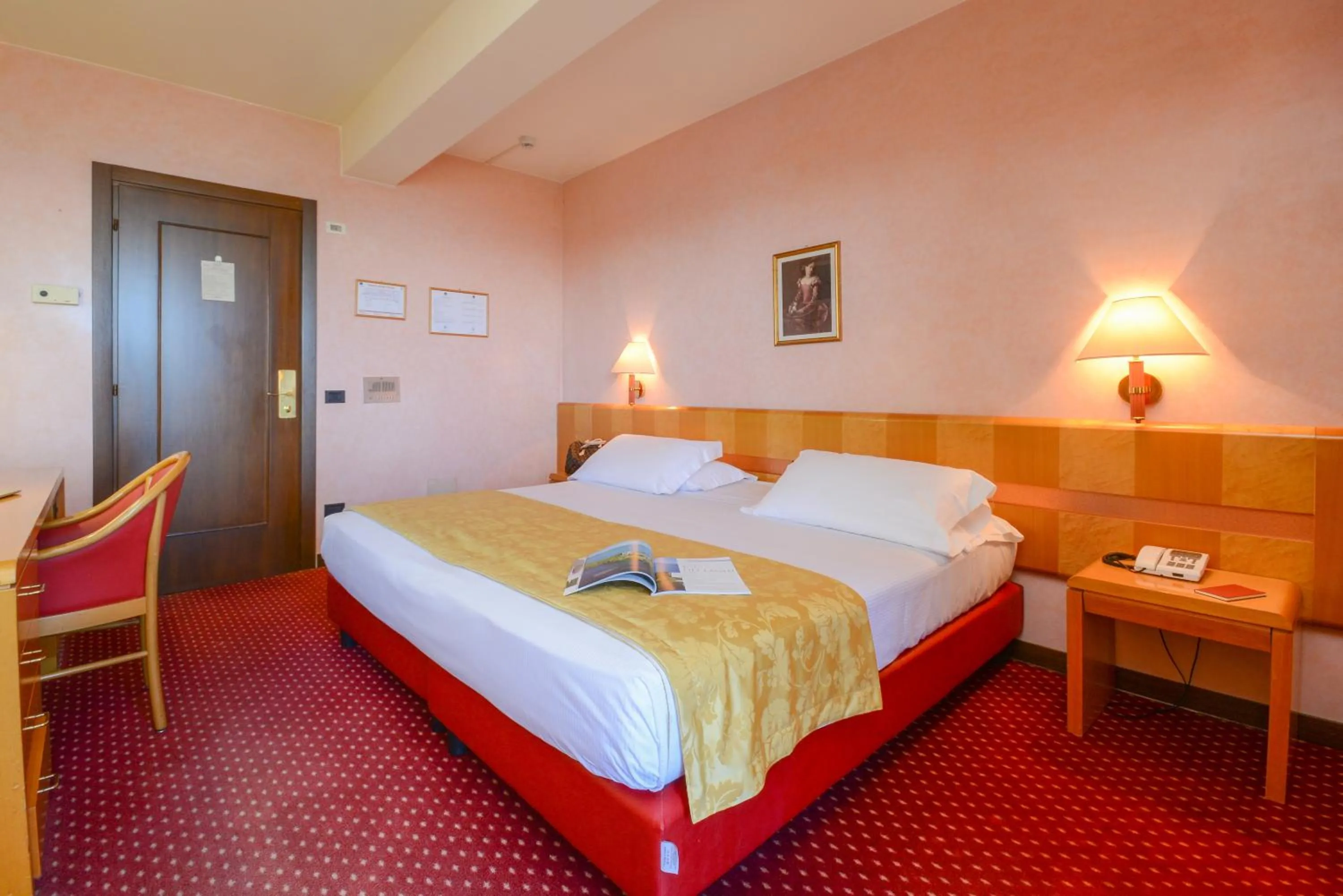 Bedroom, Bed in Hotel Oliveto