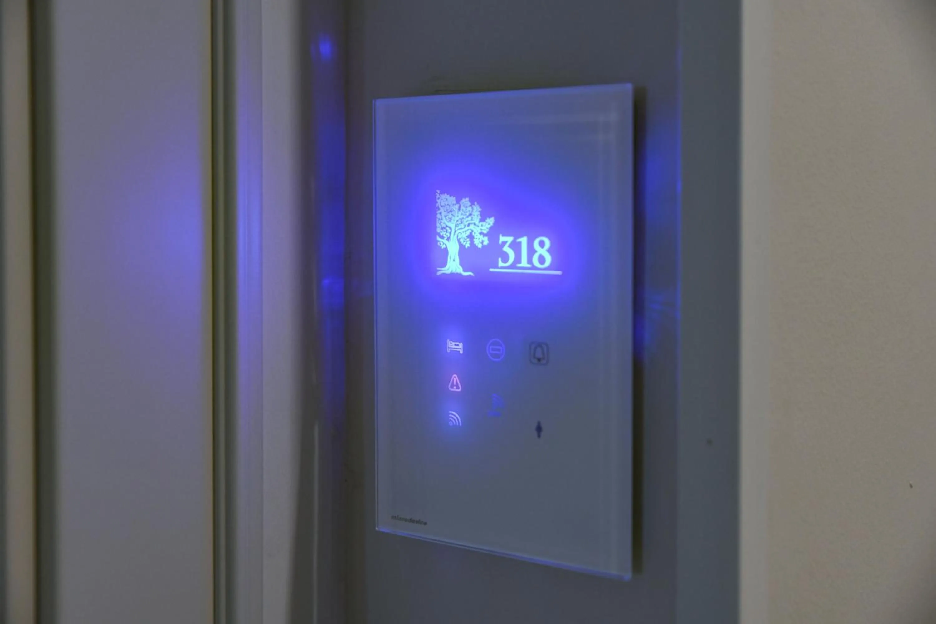 Decorative detail in Hotel Oliveto