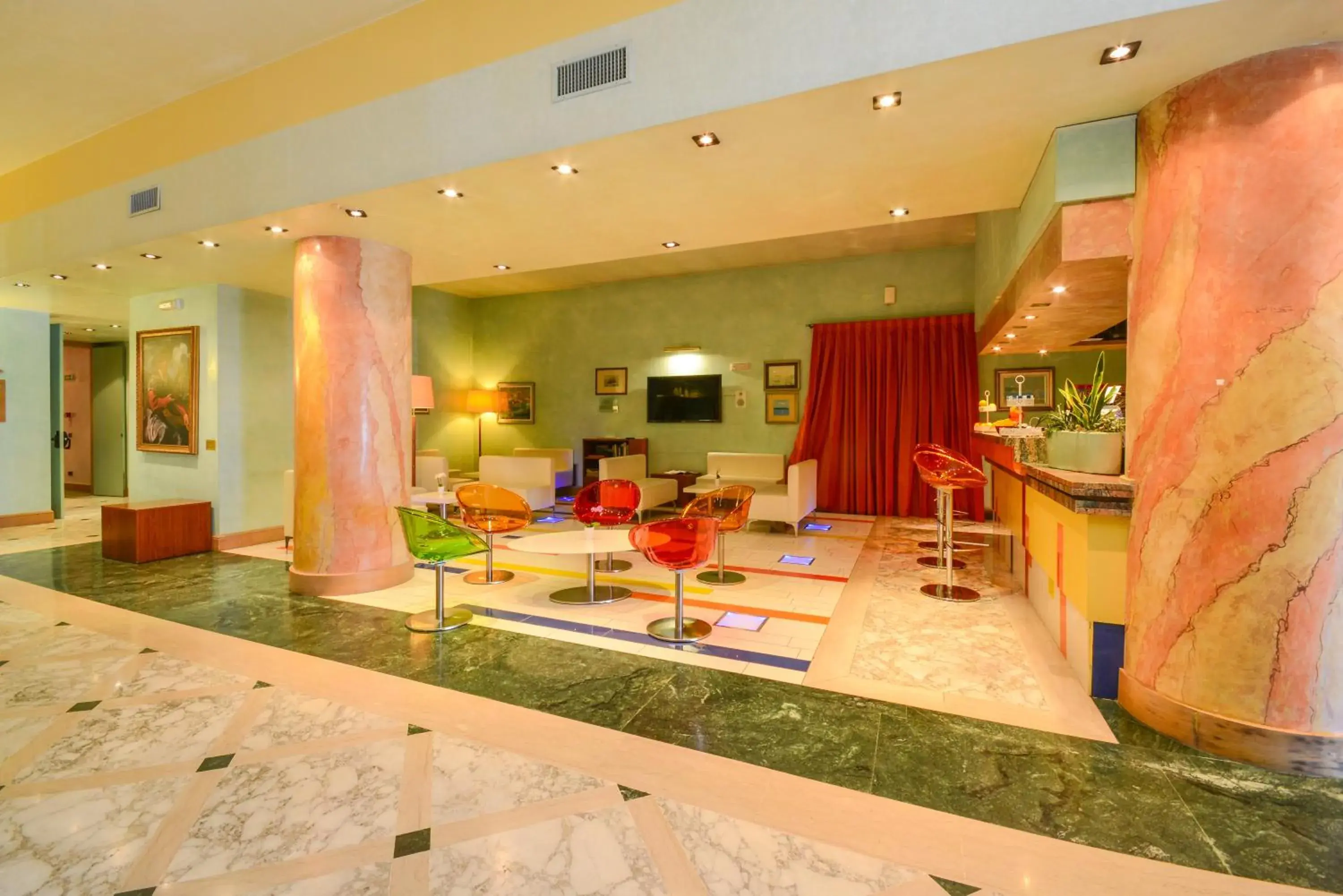 Lounge or bar in Hotel Oliveto Lounge or bar in Hotel Oliveto