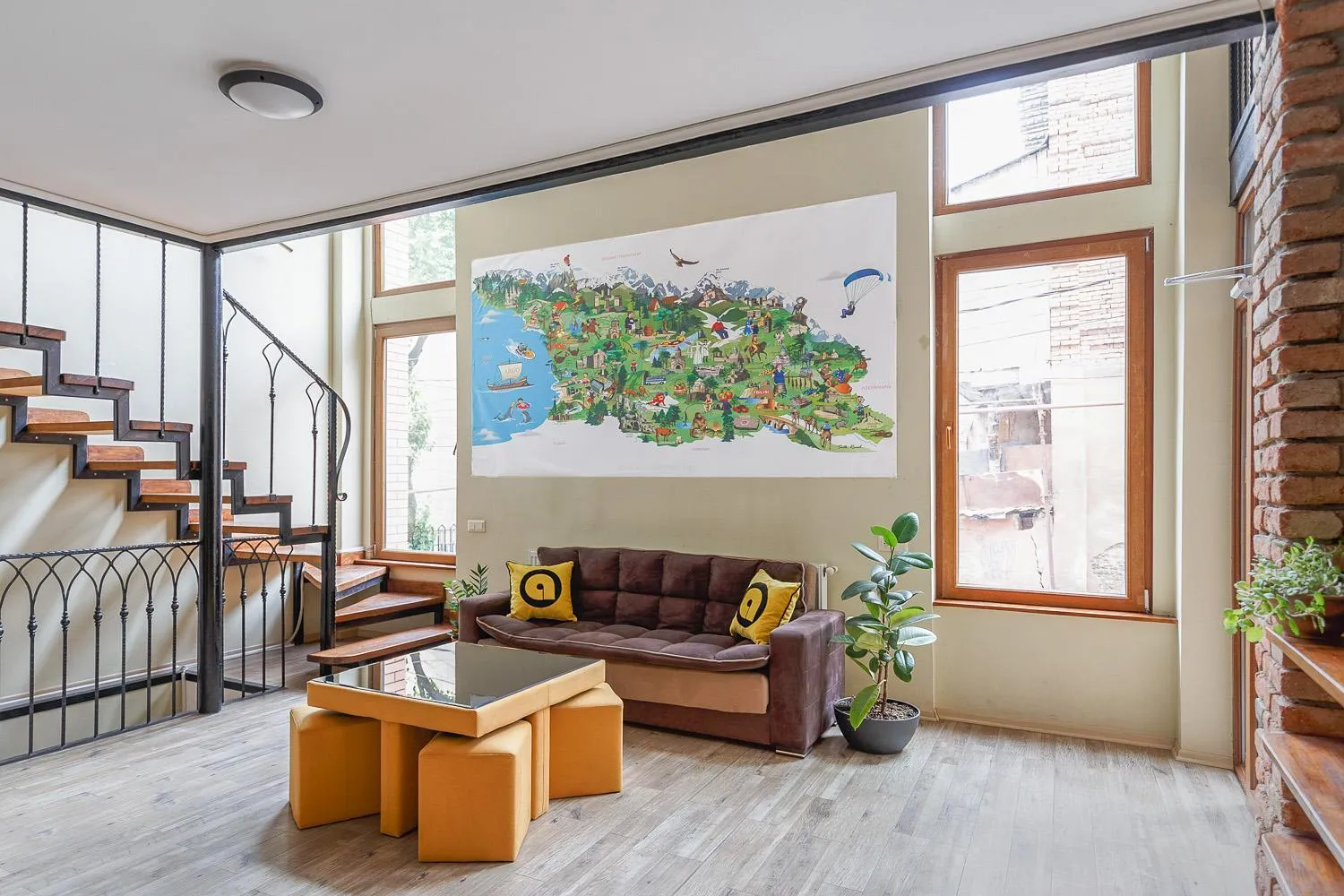 Living room in Hotel Aira Plaza