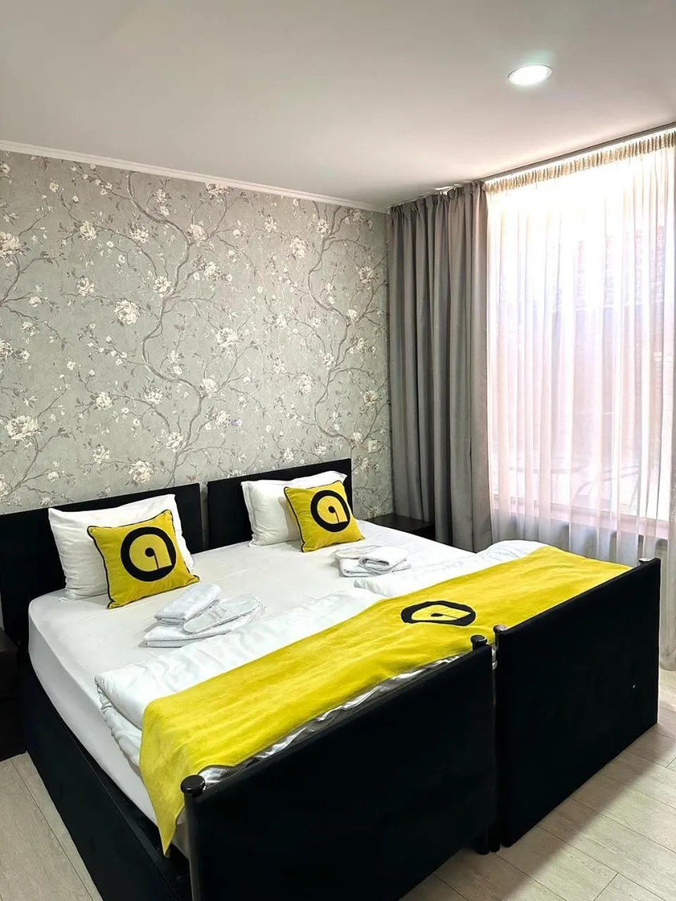 Bed in Hotel Aira Plaza