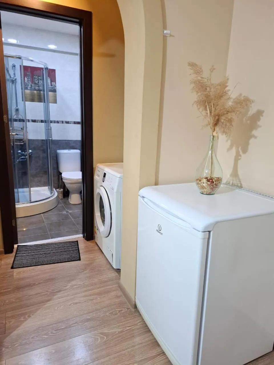 washing machine in Hotel Aira Plaza