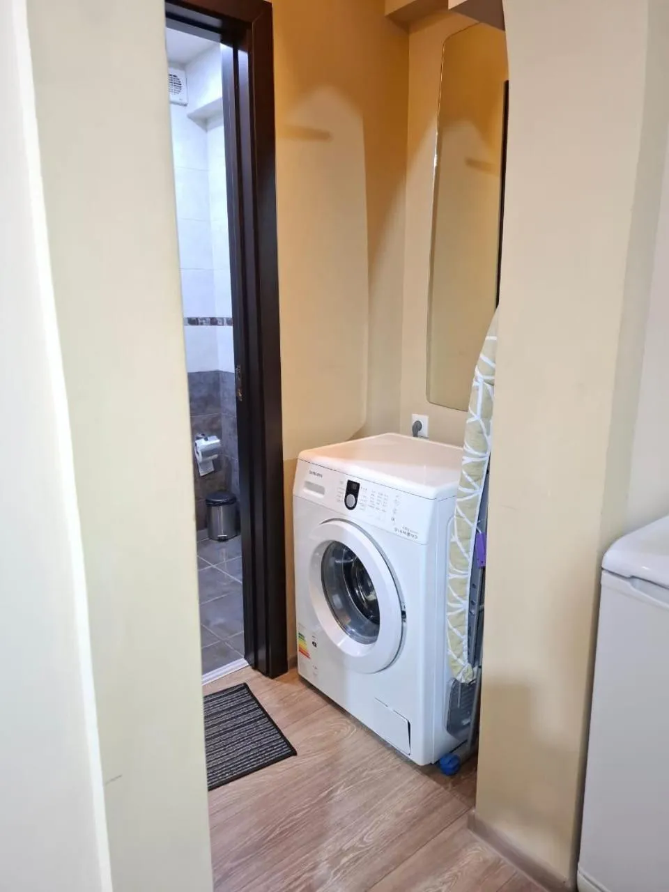 washing machine in Hotel Aira Plaza