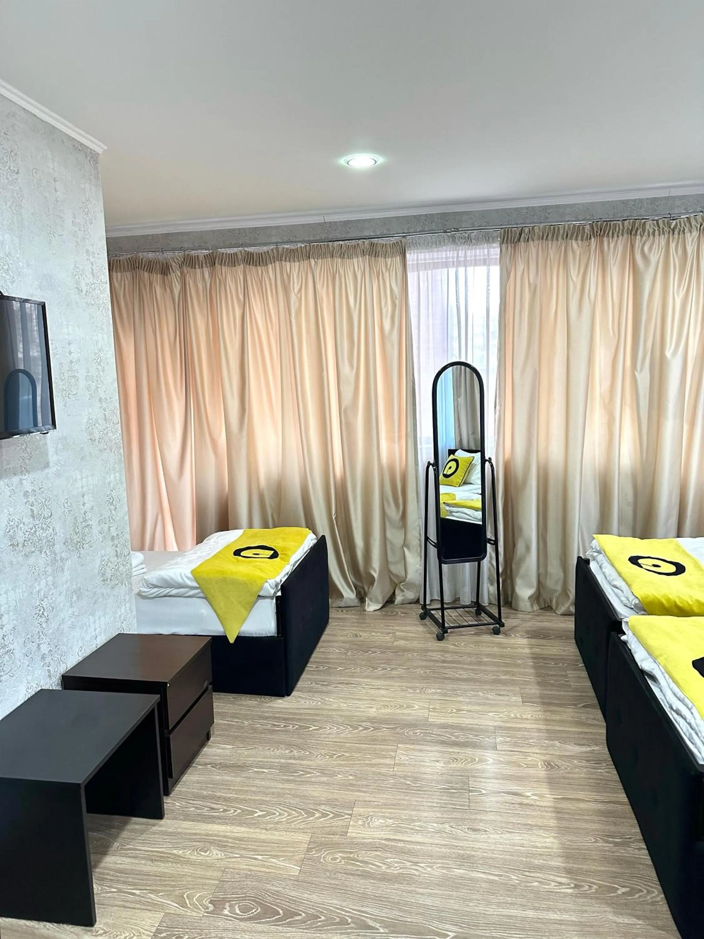 Bed in Hotel Aira Plaza