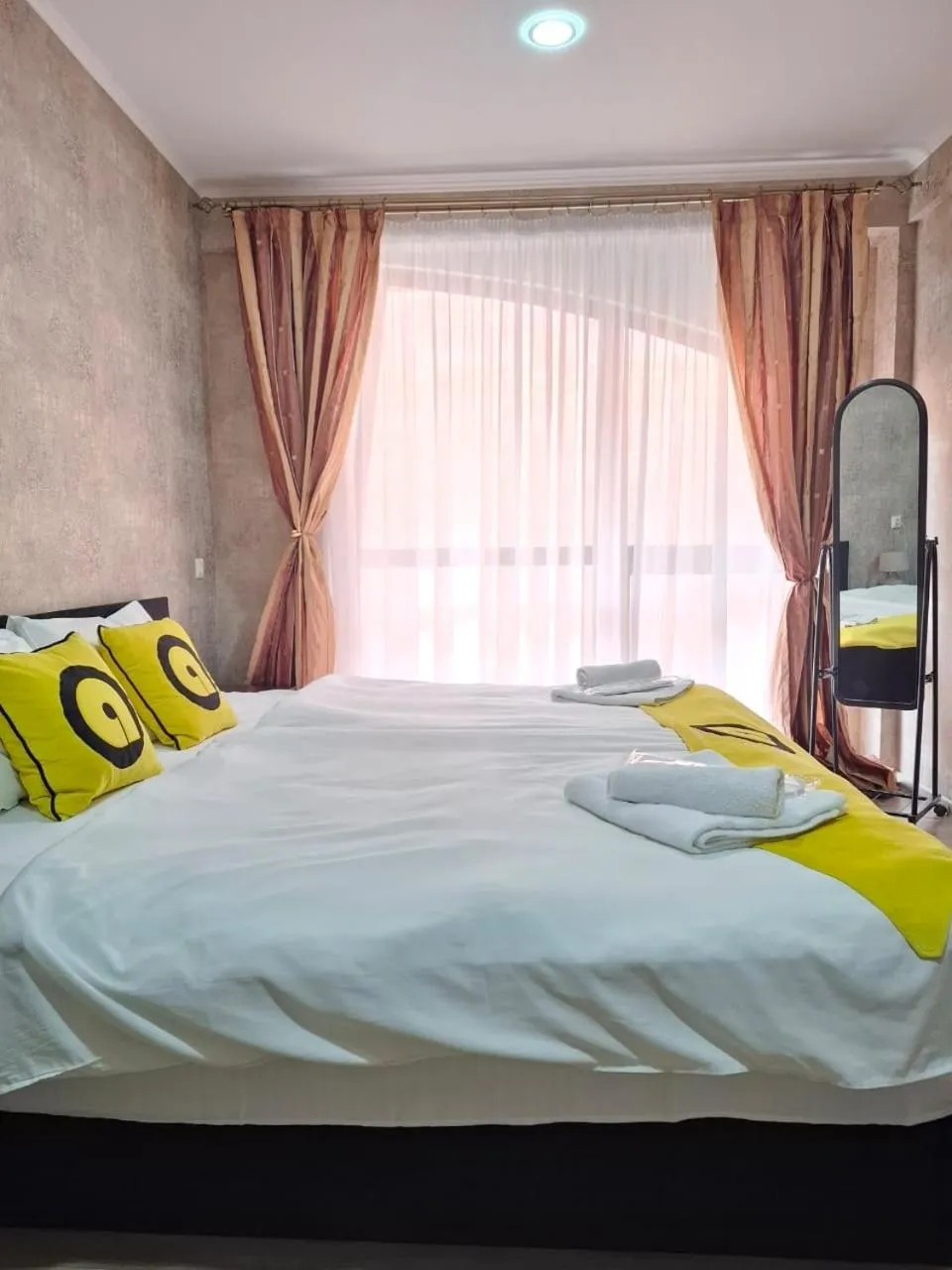 Bed in Hotel Aira Plaza