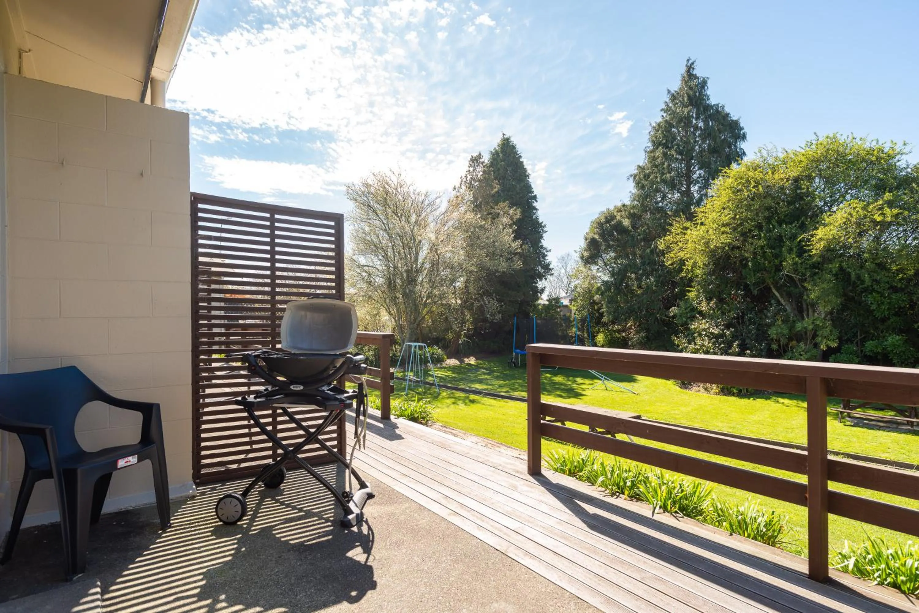 Patio in Golden Bay Motel