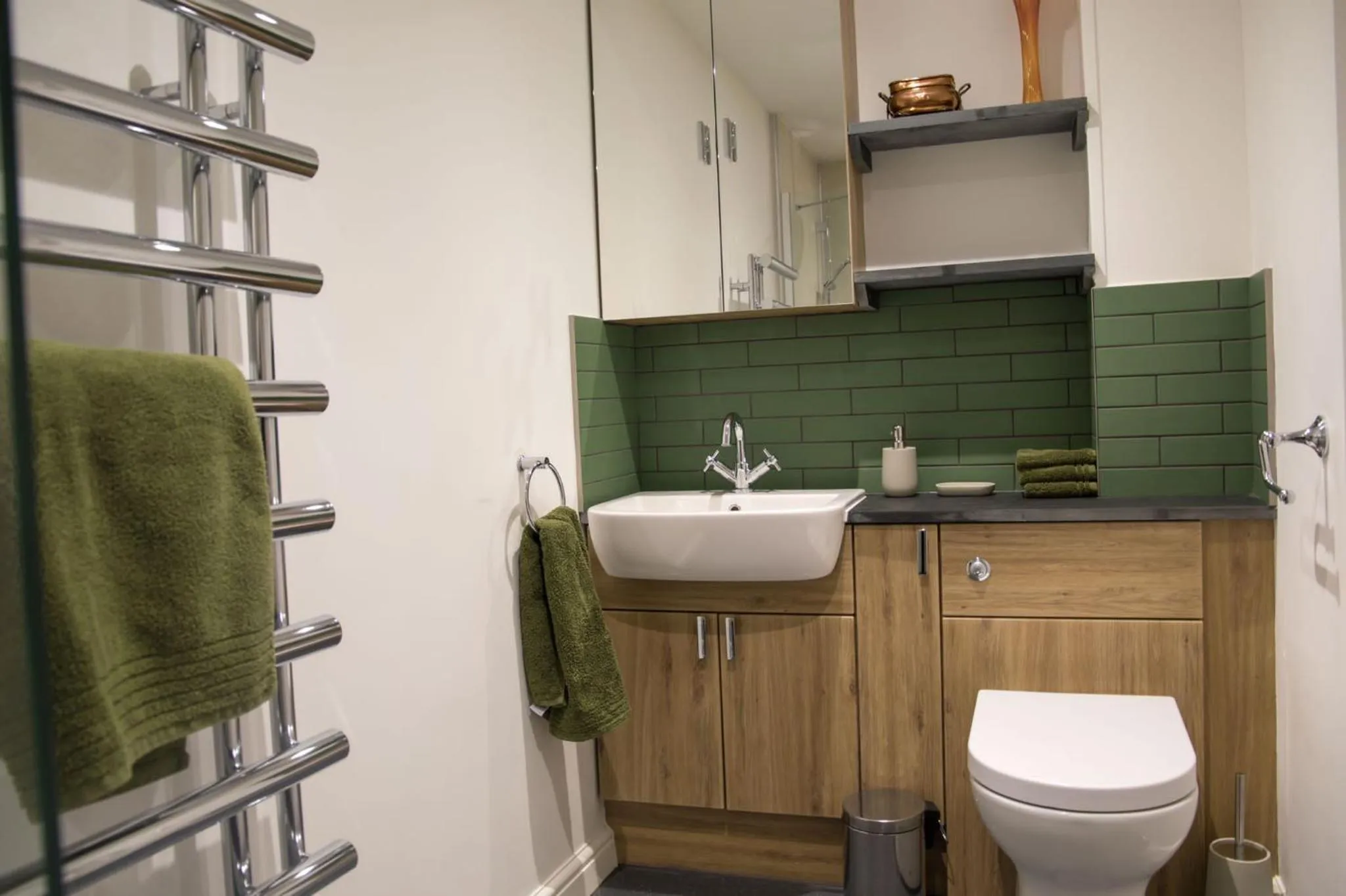 Bathroom in Tresithick Vean Bed and Breakfast