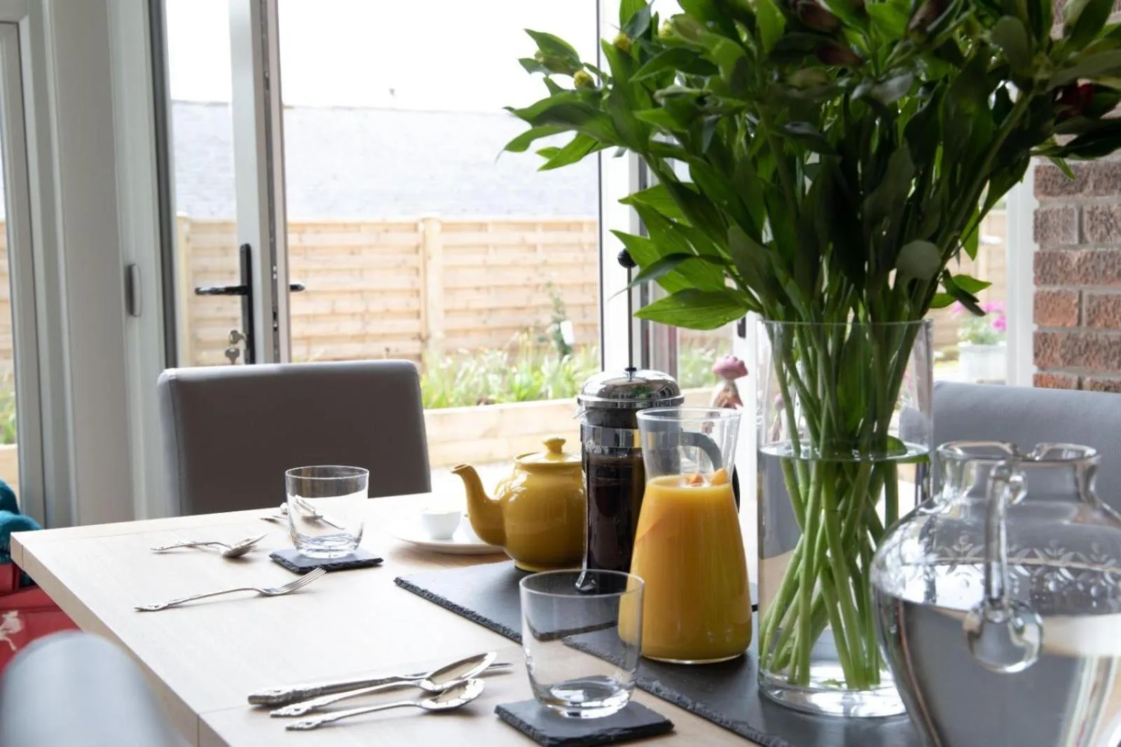 Breakfast in Tresithick Vean Bed and Breakfast