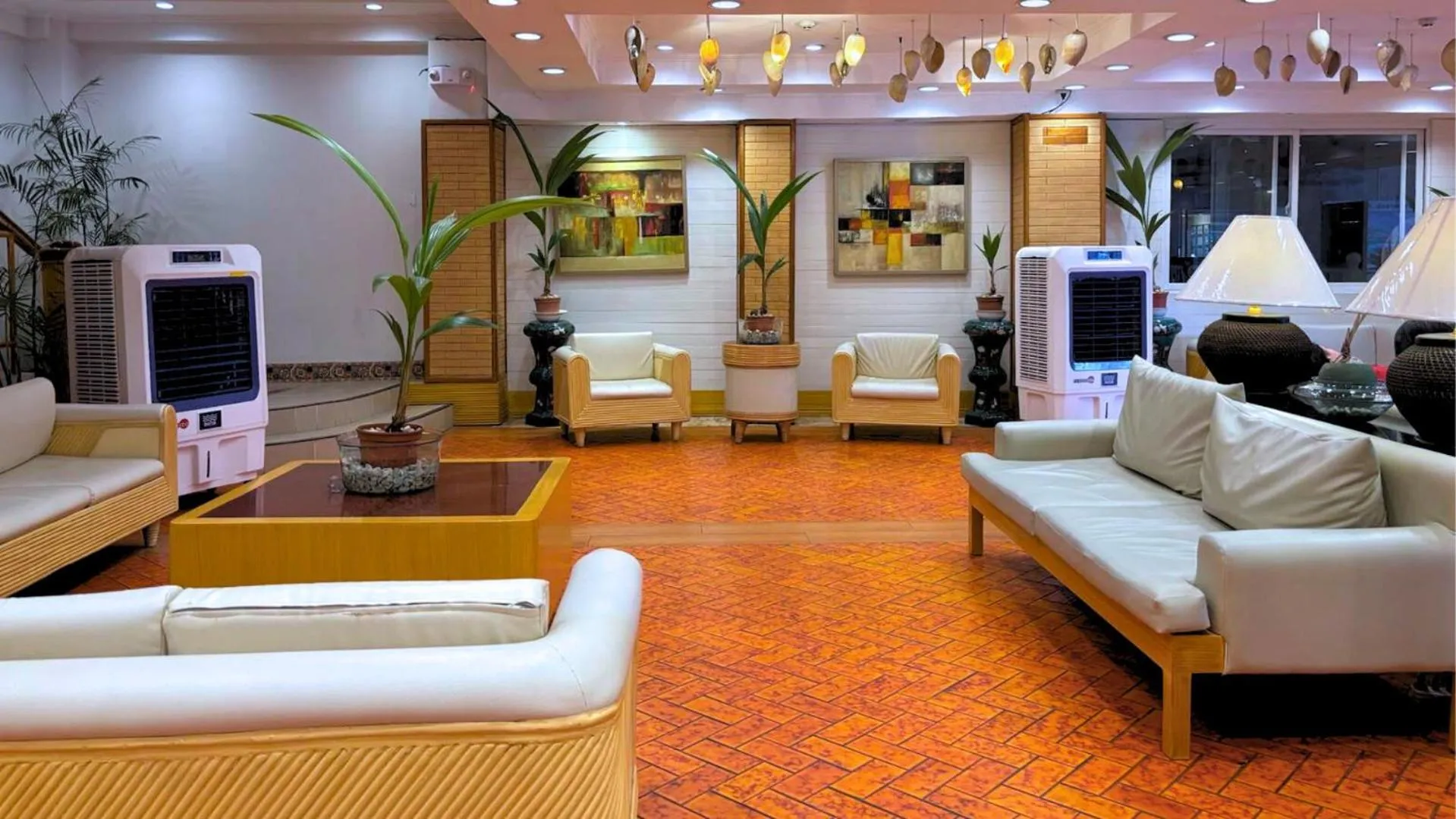 Lobby or reception in Whiterock Beach Hotel and Waterpark