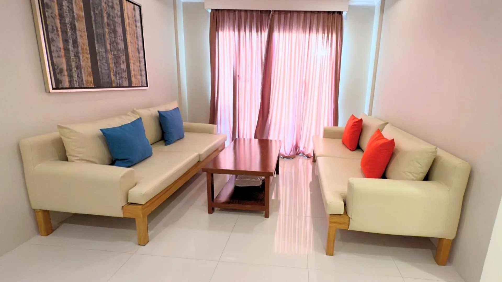 Seating area in Whiterock Beach Hotel and Waterpark