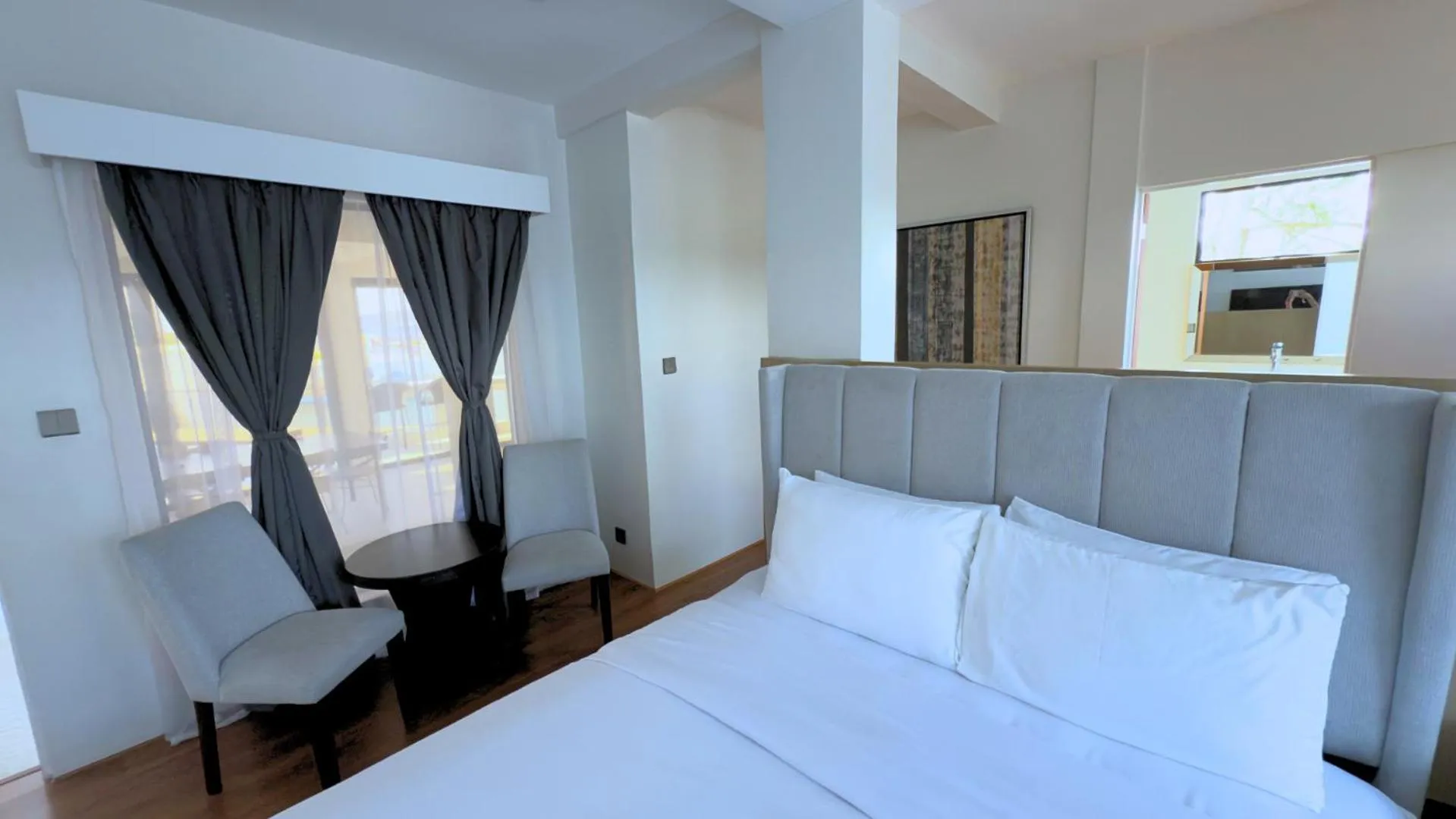 Bedroom, Bed in Whiterock Beach Hotel and Waterpark