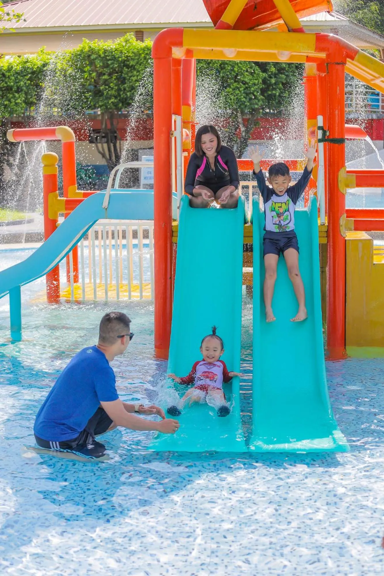 Pool view in Whiterock Beach Hotel and Waterpark