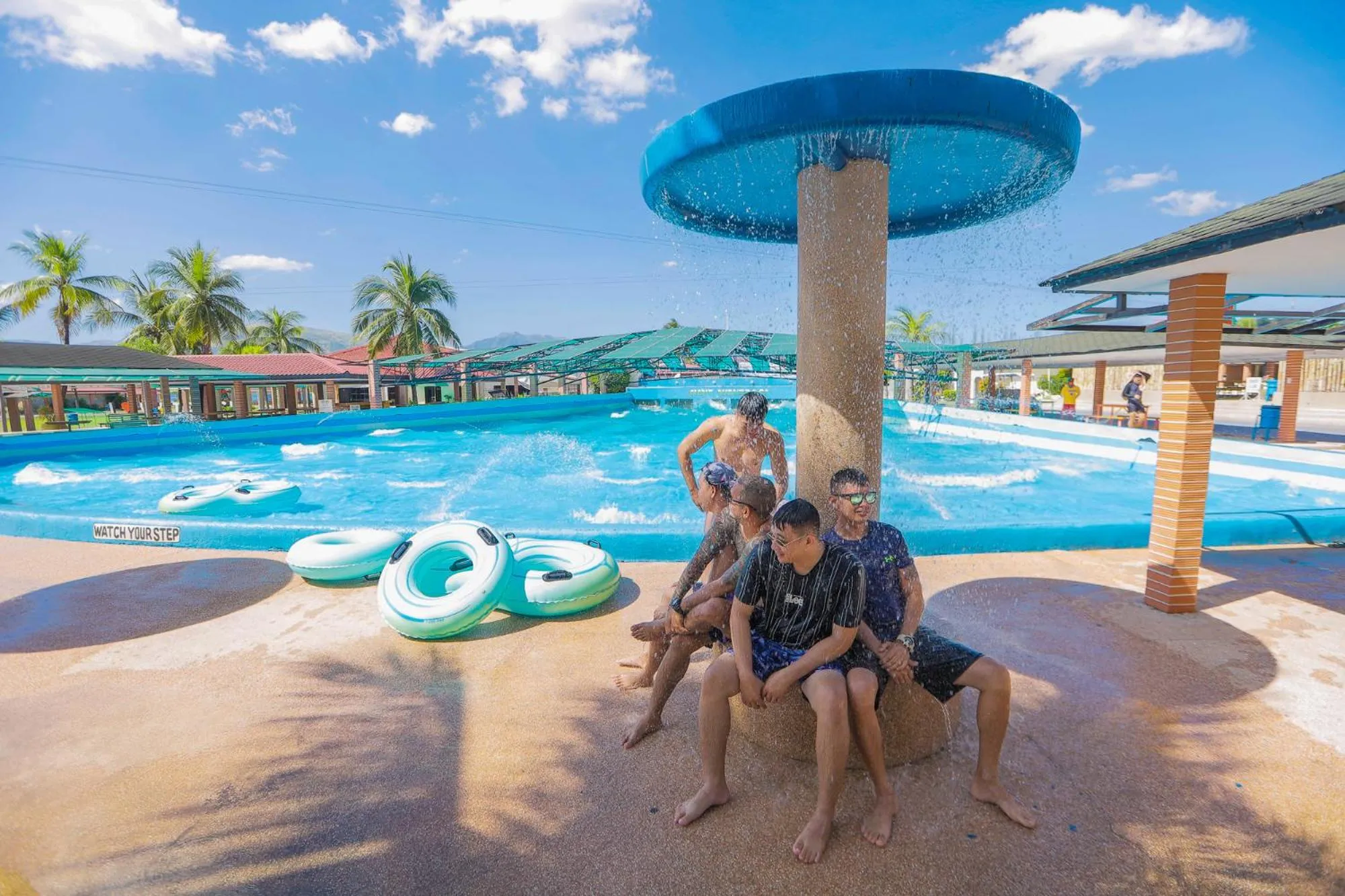 Swimming pool in Whiterock Beach Hotel and Waterpark