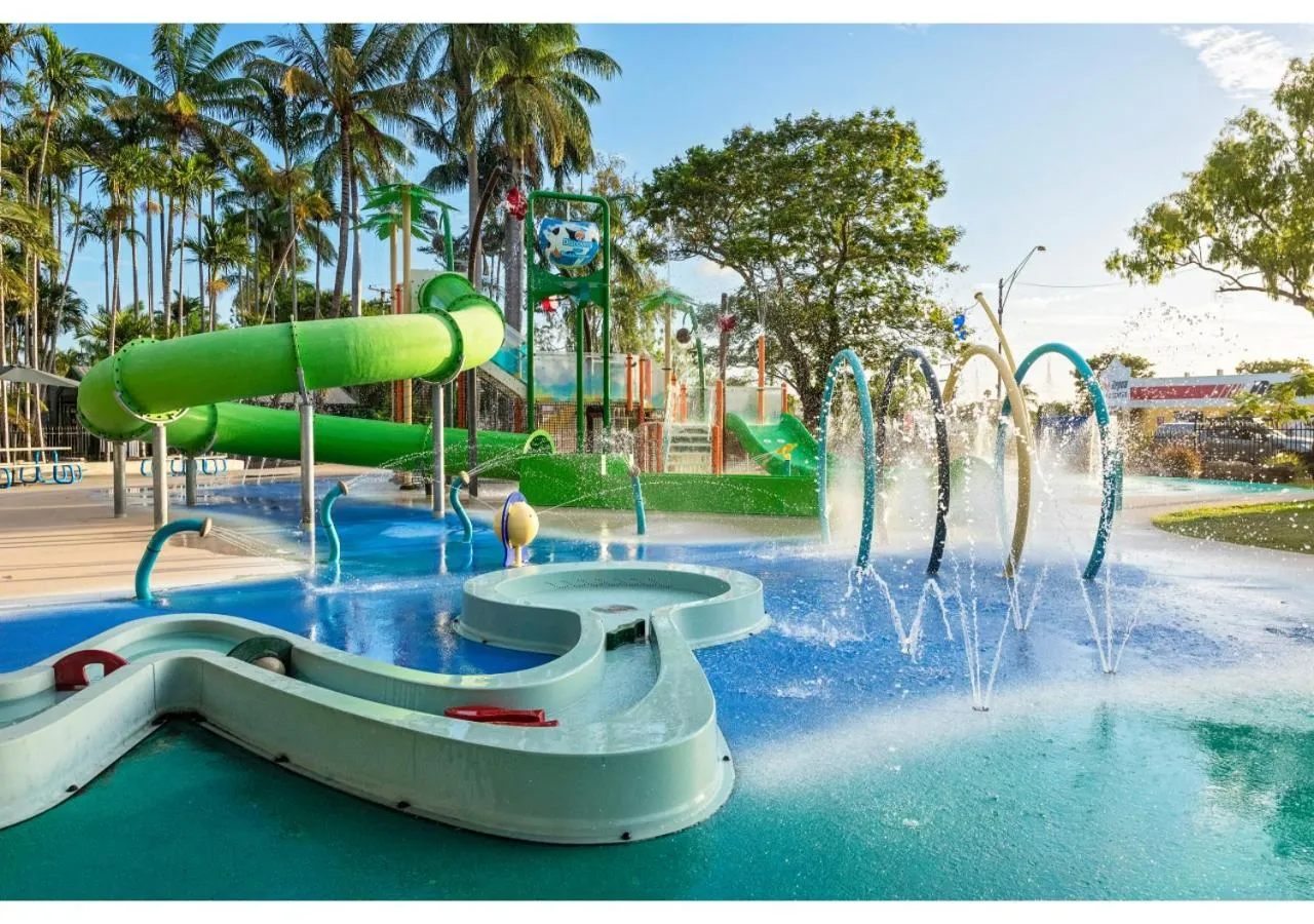 Aqua park in Discovery Parks - Rockhampton