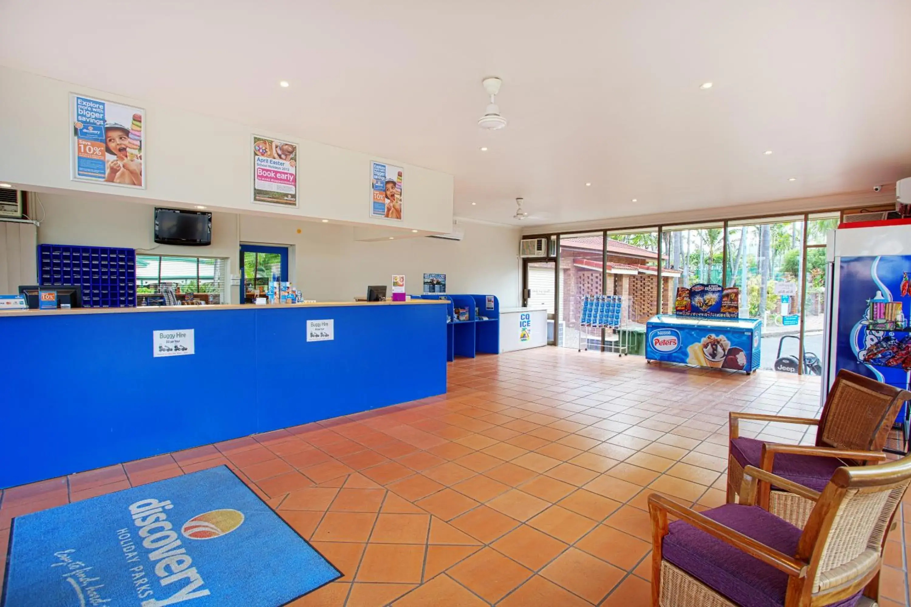 Lobby or reception in Discovery Parks - Rockhampton Lobby or reception in Discovery Parks - Rockhampton