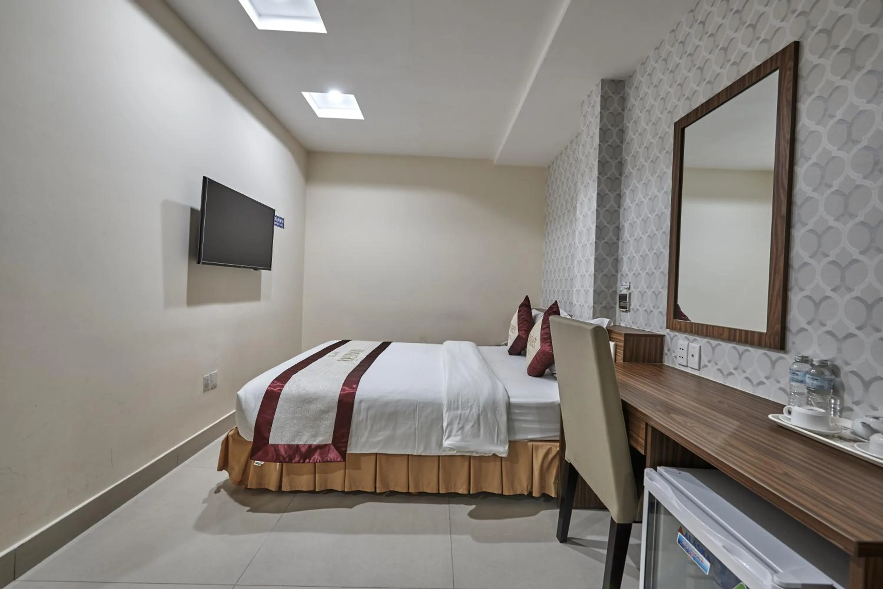 Bed in Kim Khoi Hotel