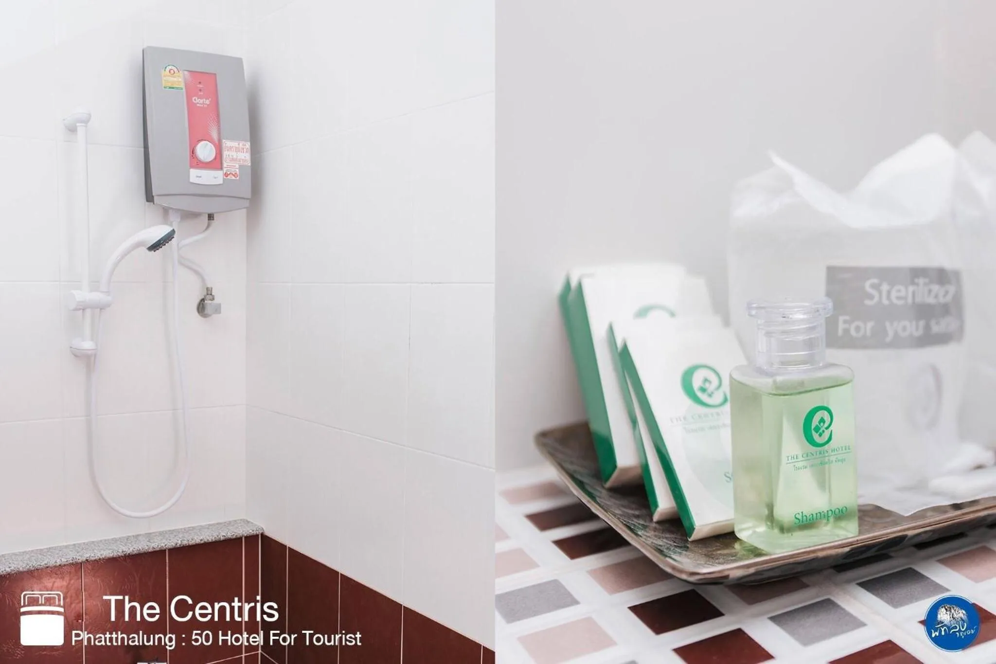 Bathroom in The Centris Hotel Phatthalung