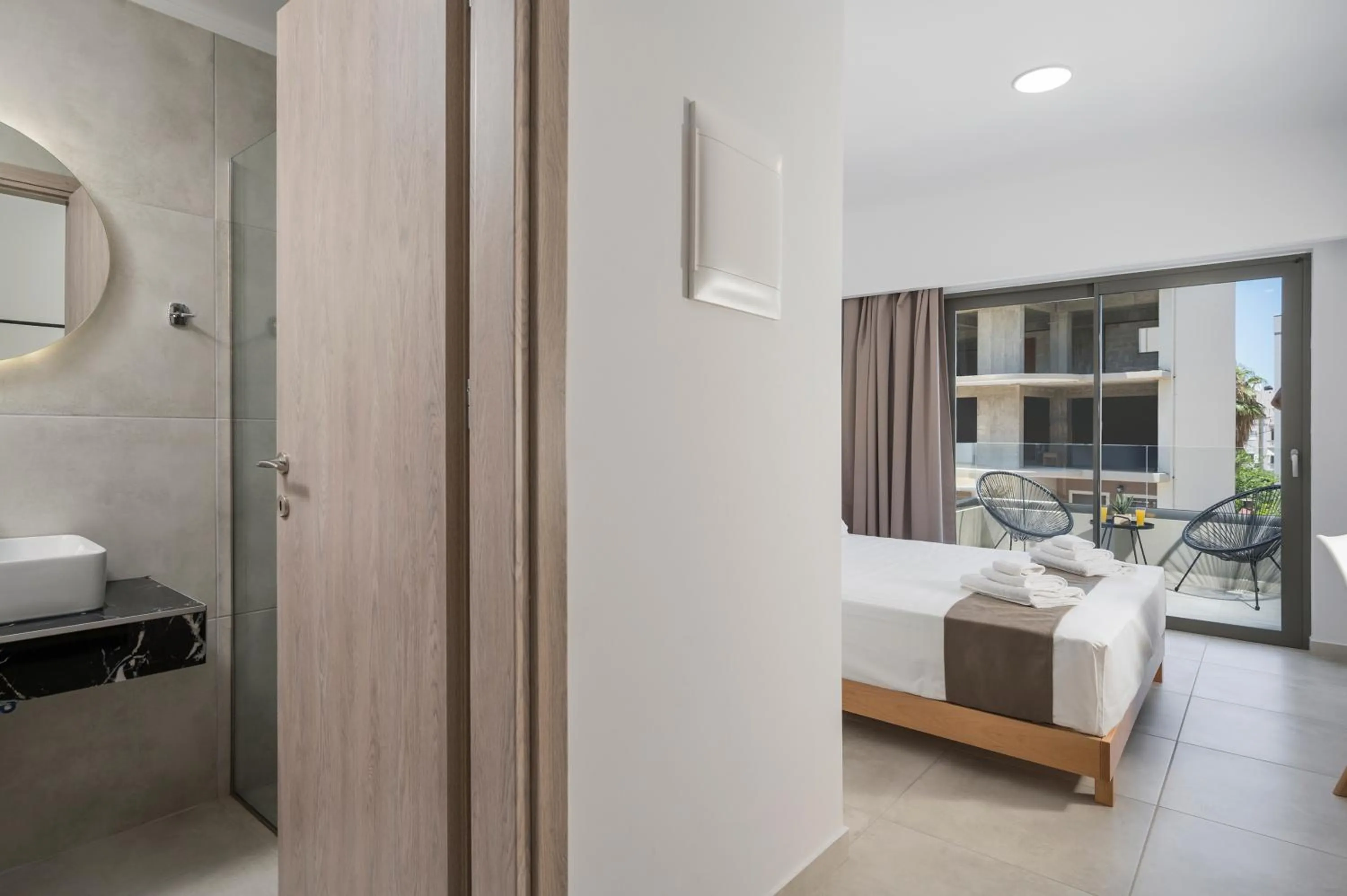 Balcony/Terrace, Bed in Kallistefan