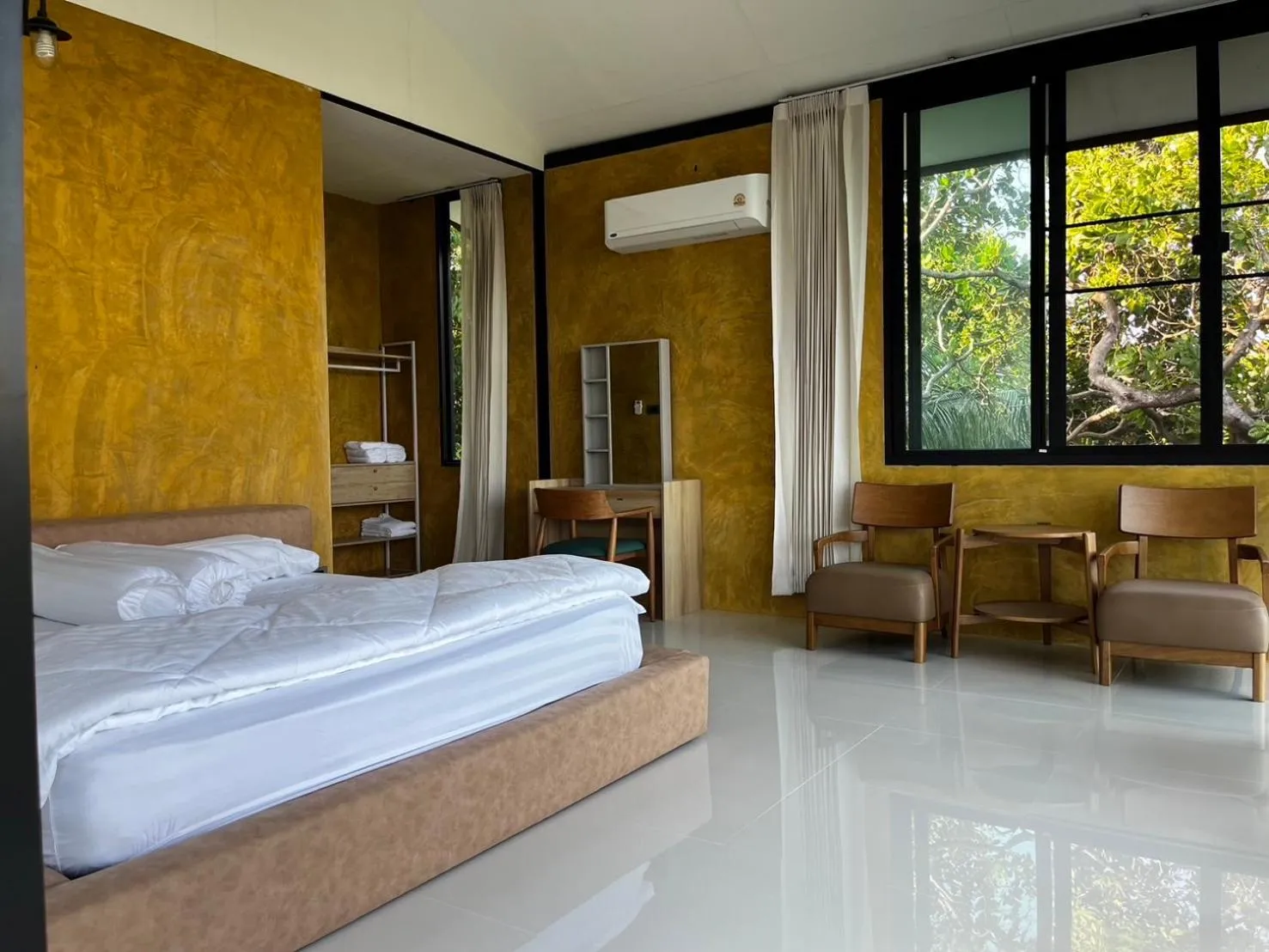 Bed in Rabbit Bungalow