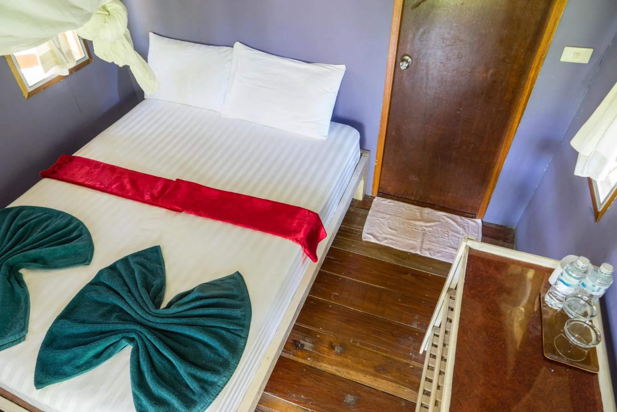 Bed in Rabbit Bungalow