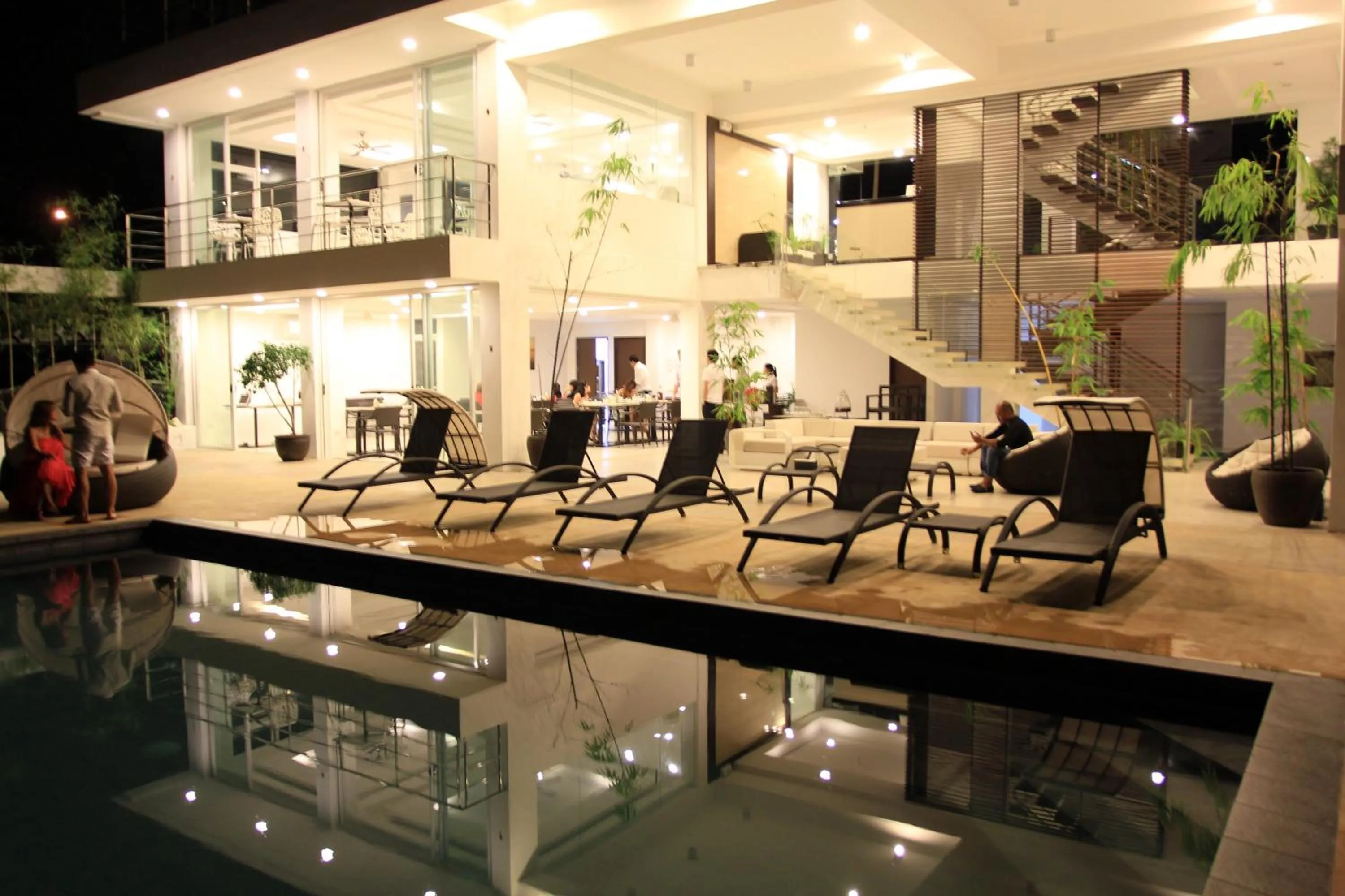 Balcony/Terrace in Ocean Suites Bohol Boutique Hotel