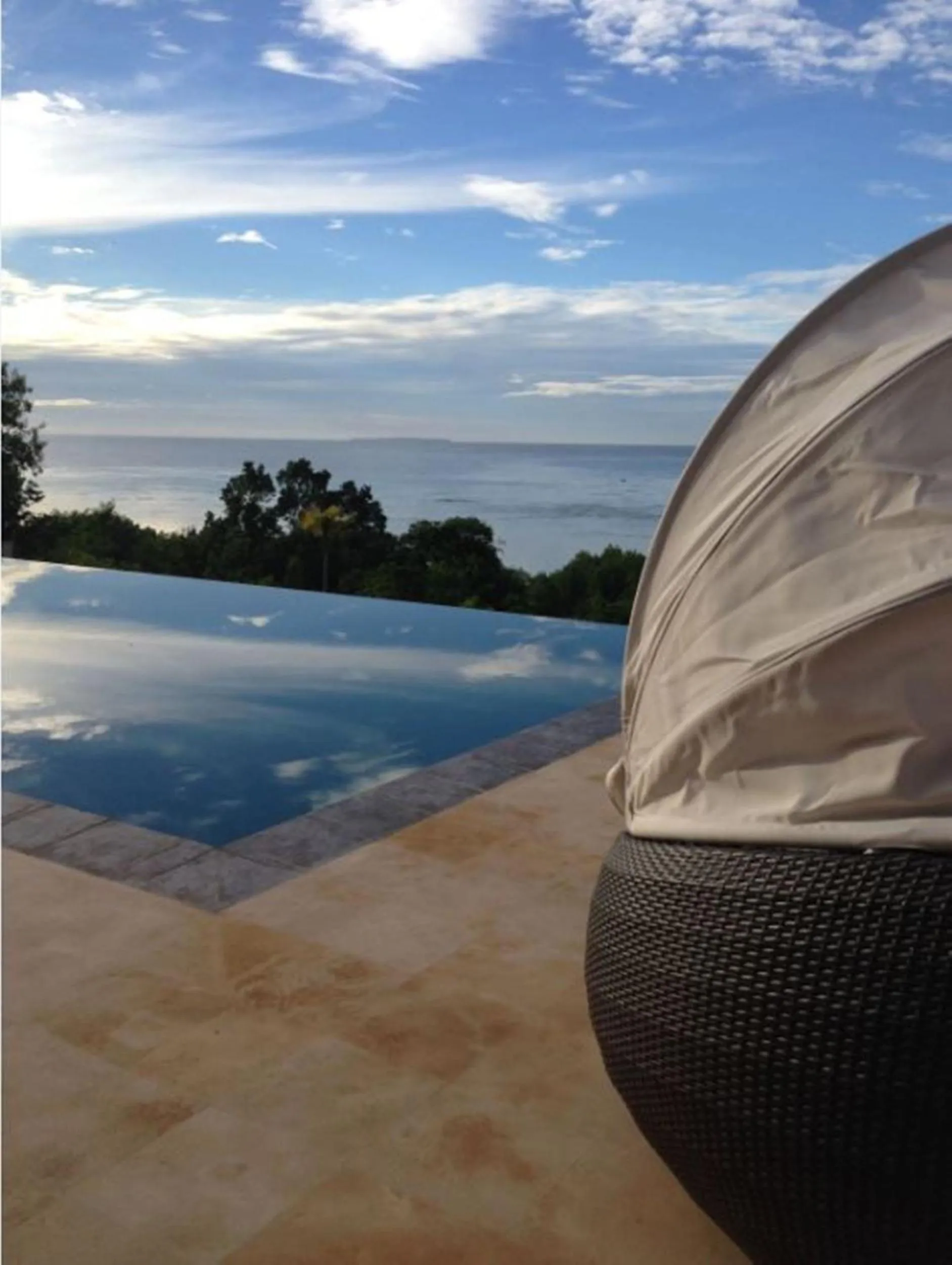 Swimming pool in Ocean Suites Bohol Boutique Hotel
