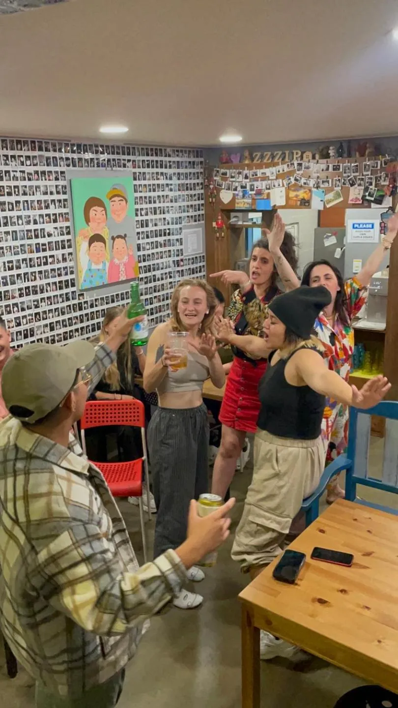 Lobby or reception in Zzzip Guesthouse in Hongdae