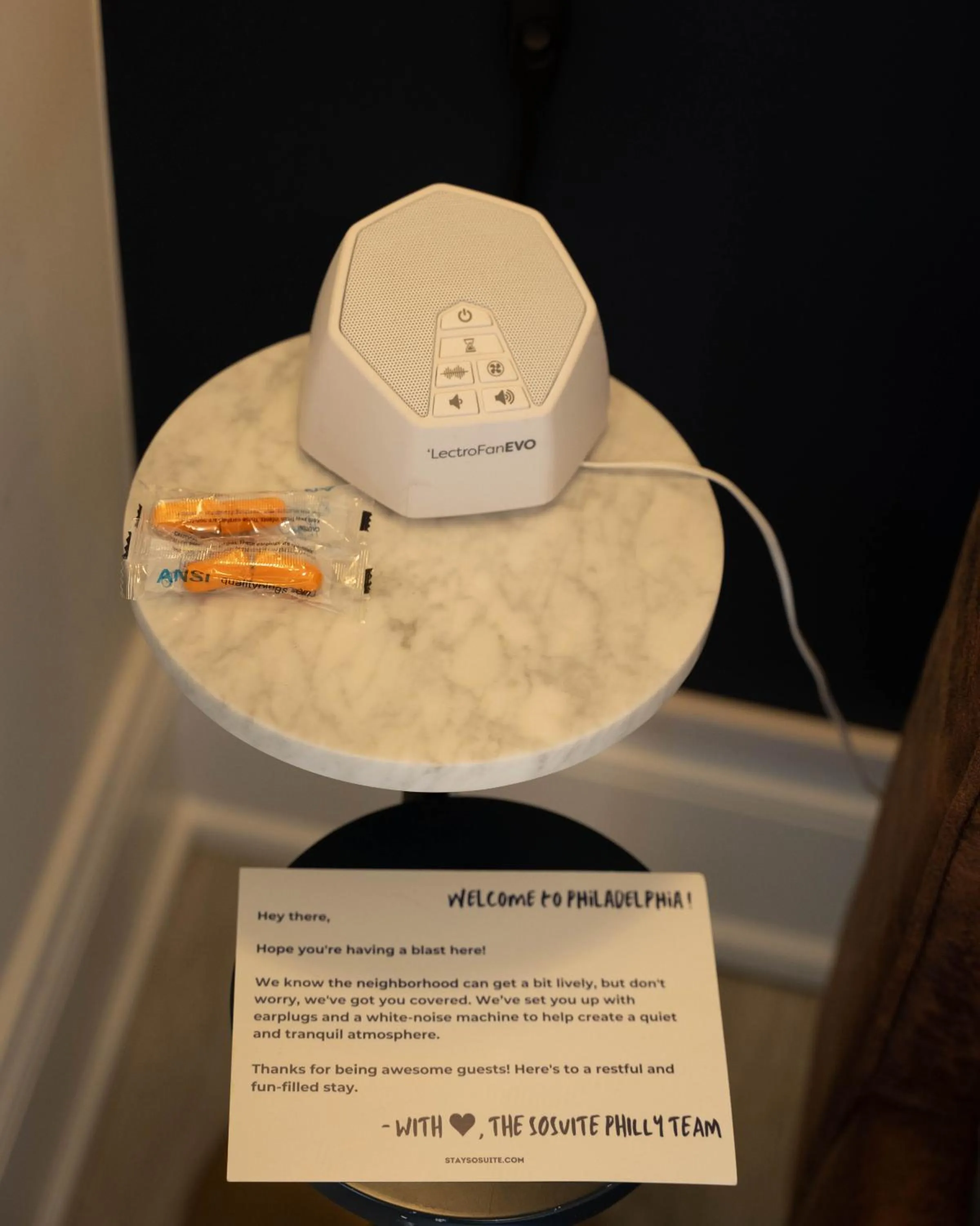 soundproof in Sosuite at French Quarters - Rittenhouse Square