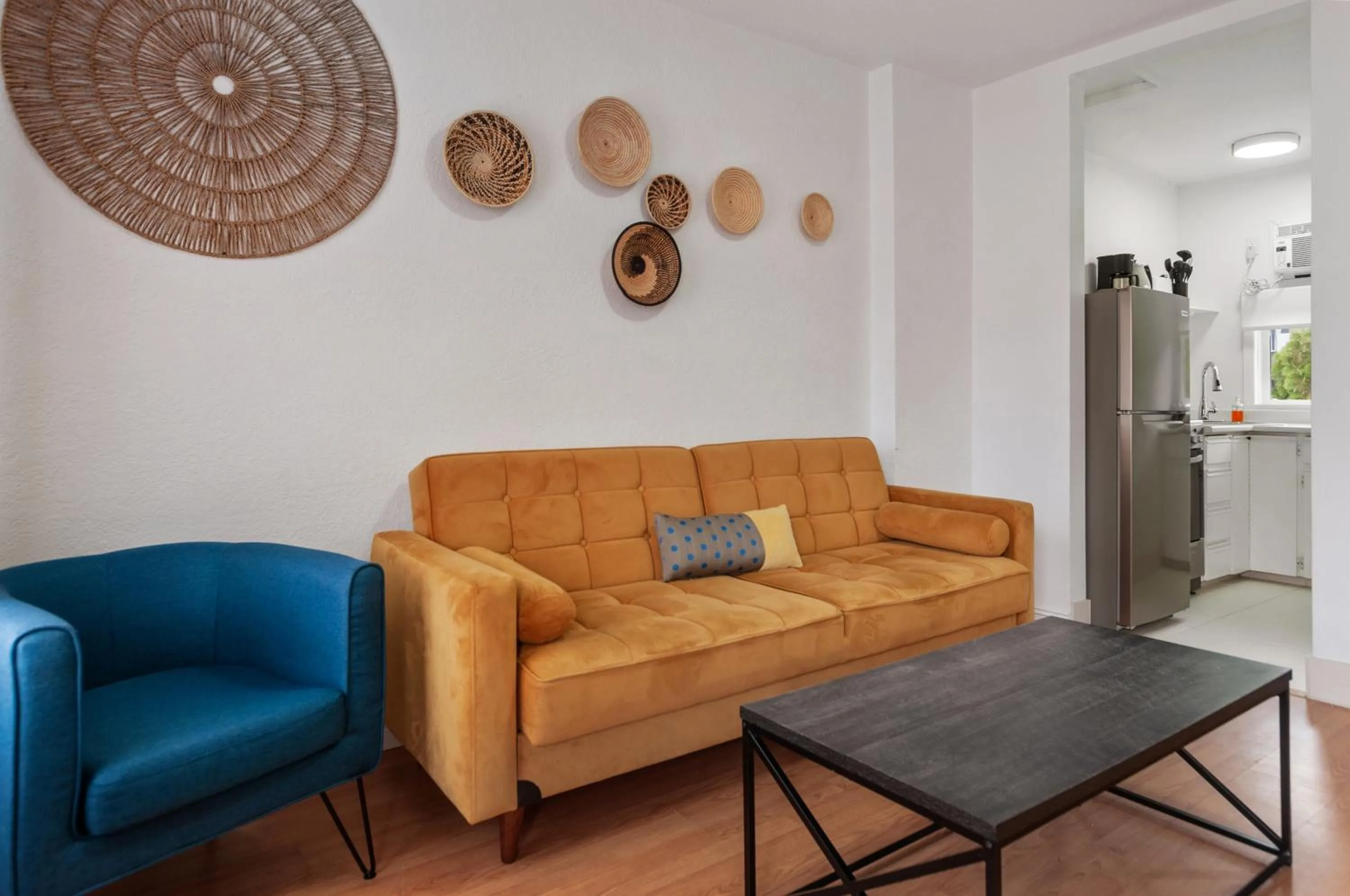 Living room in Kettle Valley Beach Resort