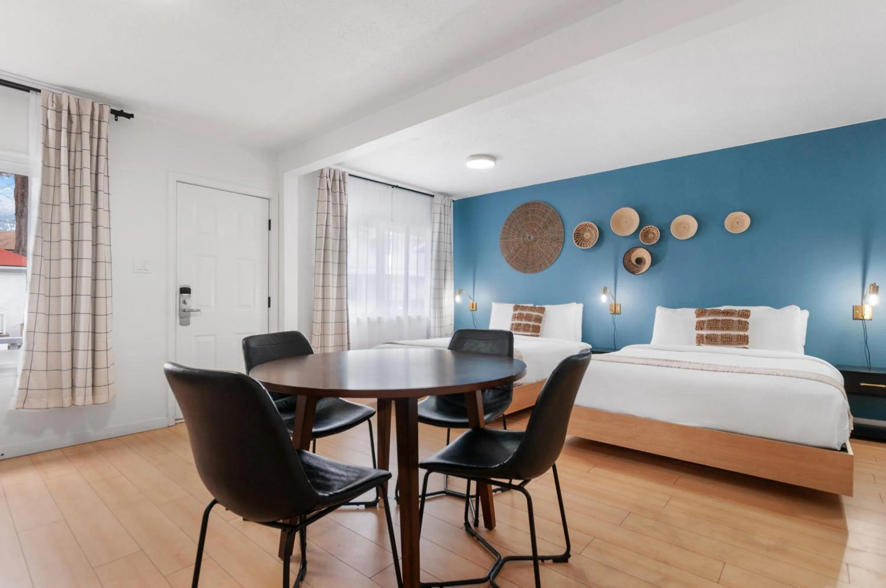 Bed in Kettle Valley Beach Resort