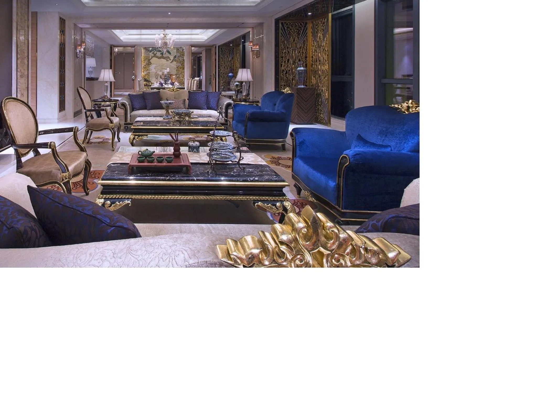 Seating area in Wanda Vista Tianjin