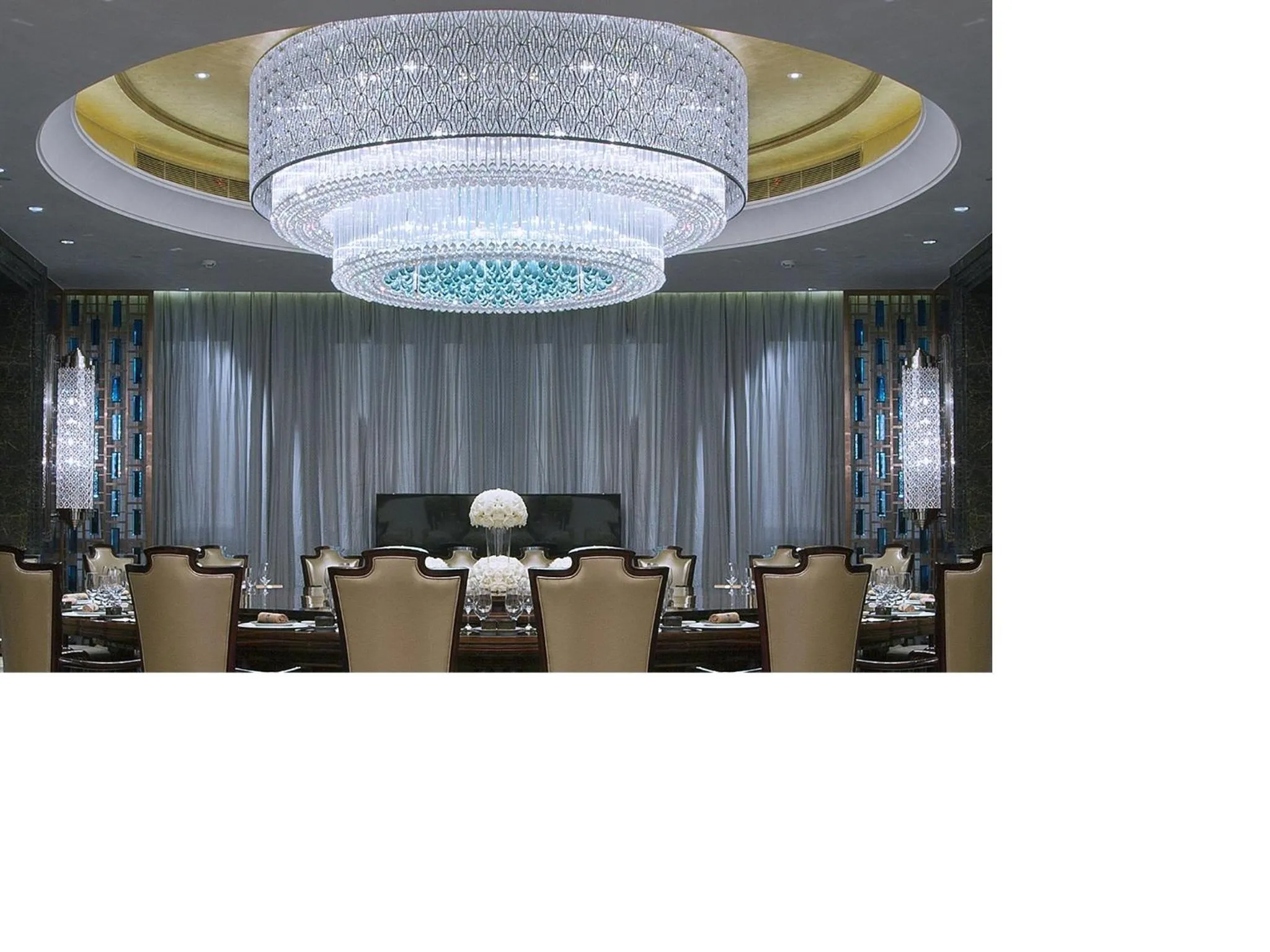 Decorative detail in Wanda Vista Tianjin