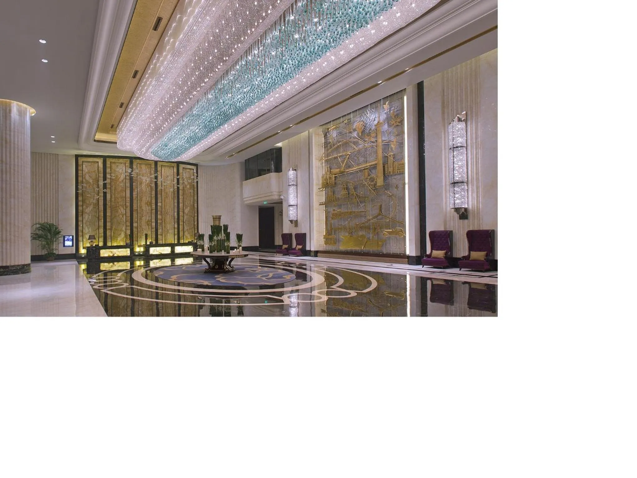 Lobby or reception in Wanda Vista Tianjin