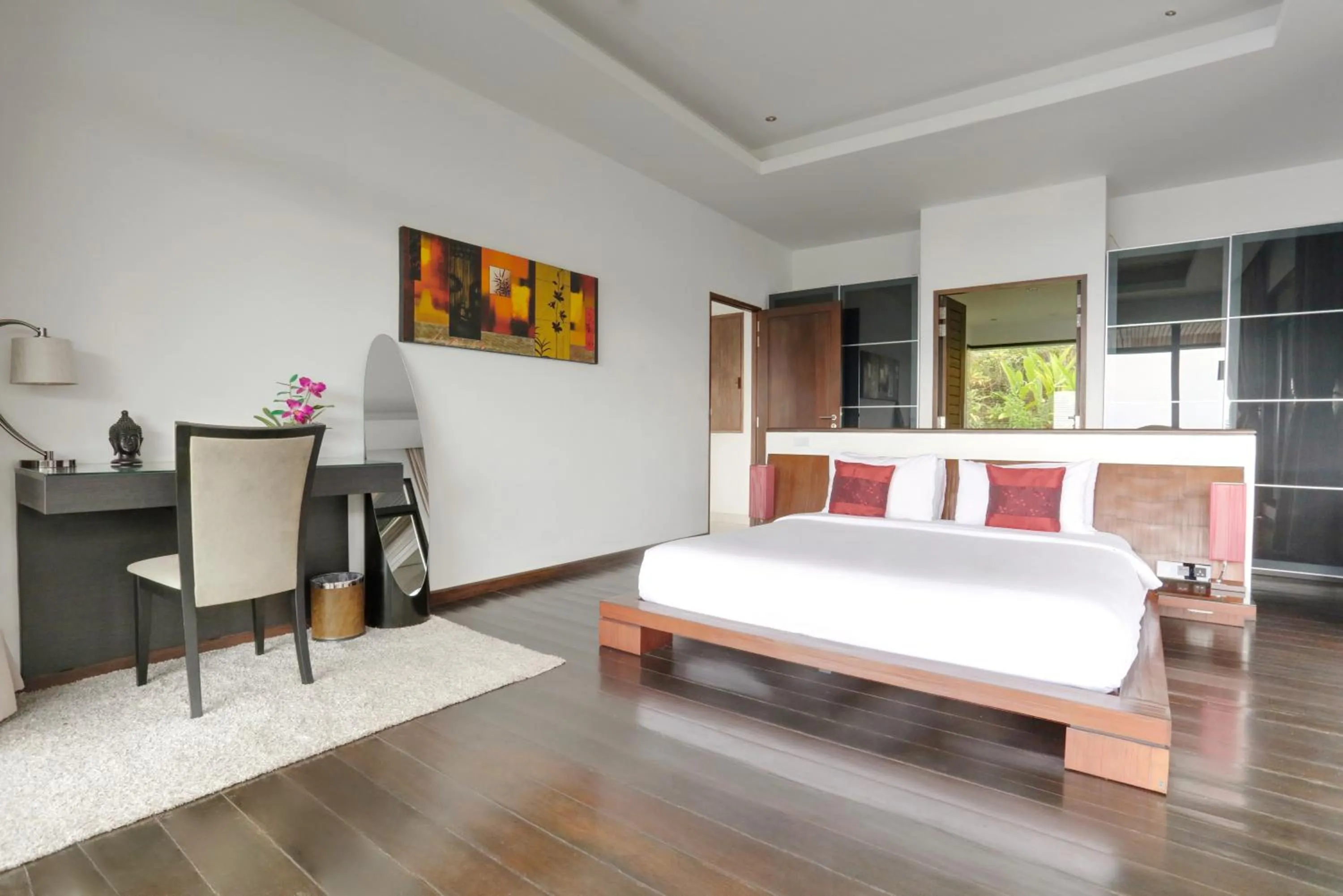 Bed in Kulraya Villas - Luxury Serviced Pool Villas (A)