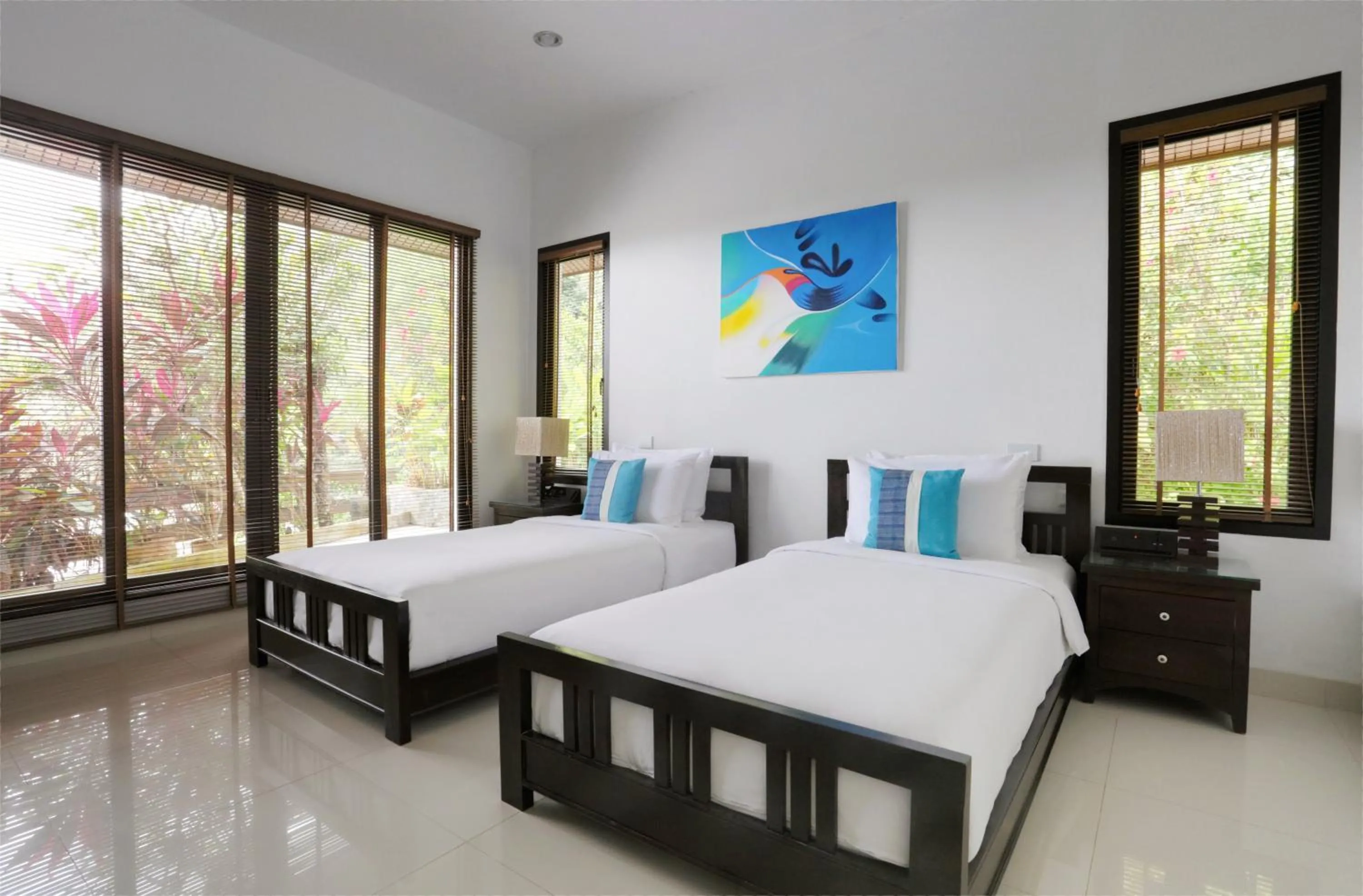 Bed in Kulraya Villas - Luxury Serviced Pool Villas (A)