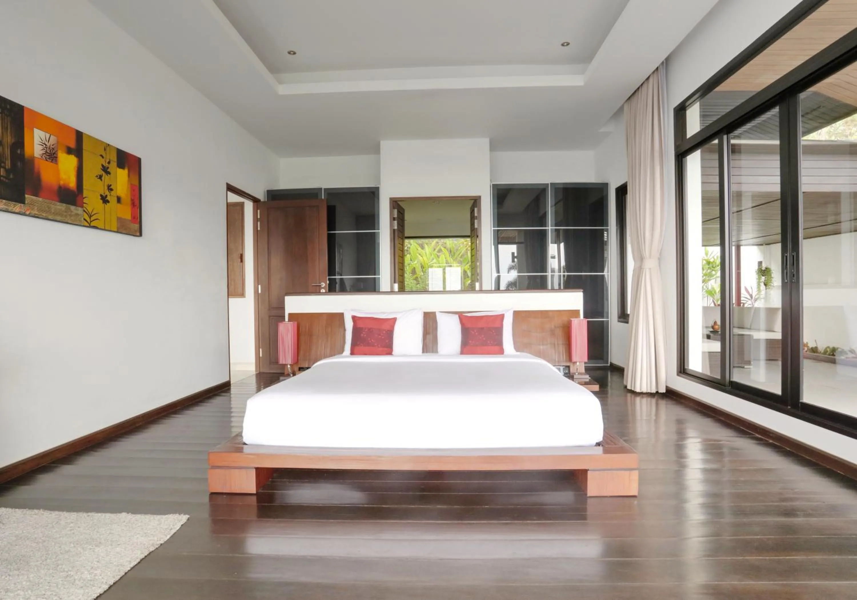 Bed in Kulraya Villas - Luxury Serviced Pool Villas (A)