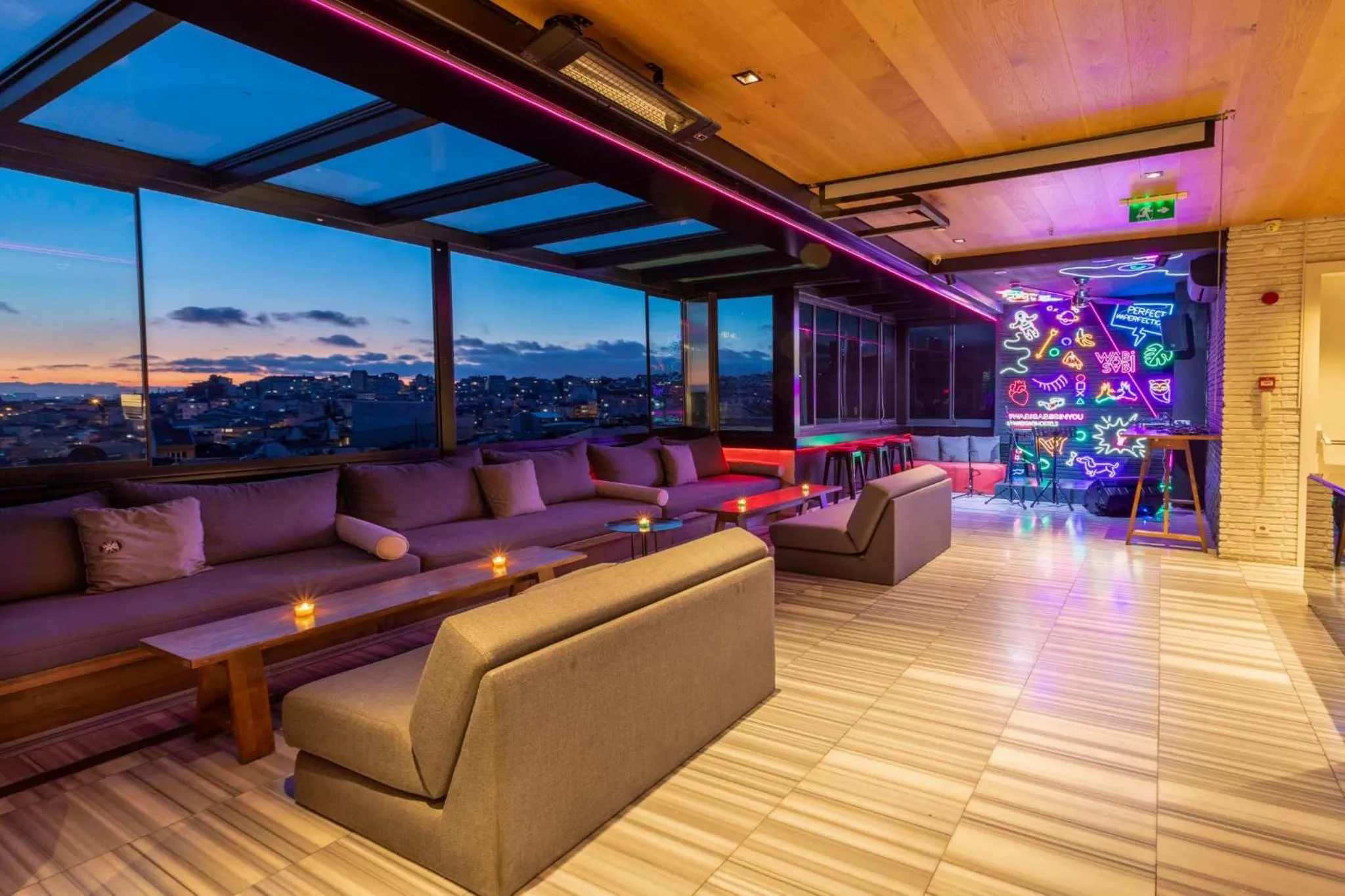 Balcony/Terrace in Wabi Hostels