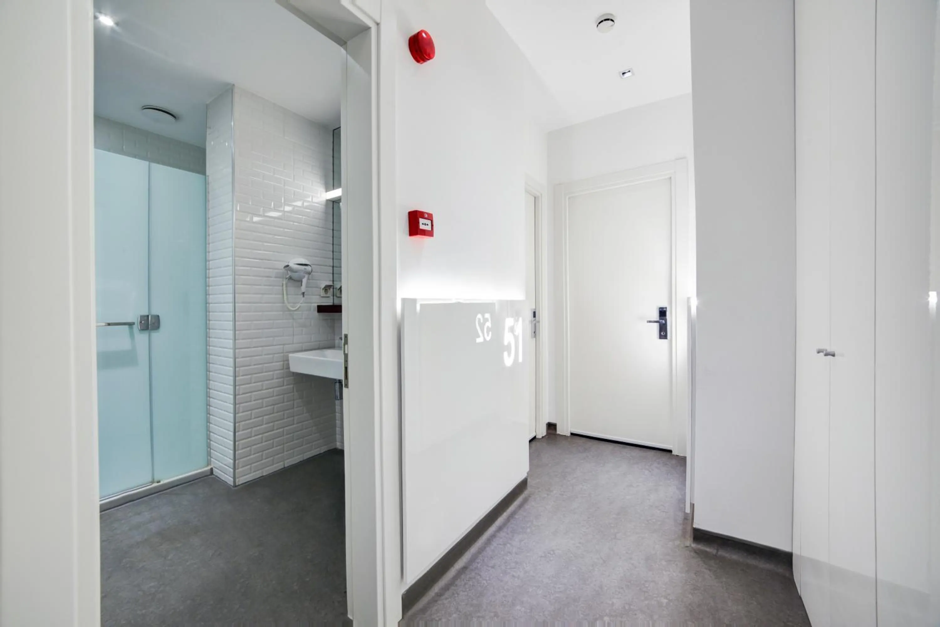 Bathroom in Wabi Hostels