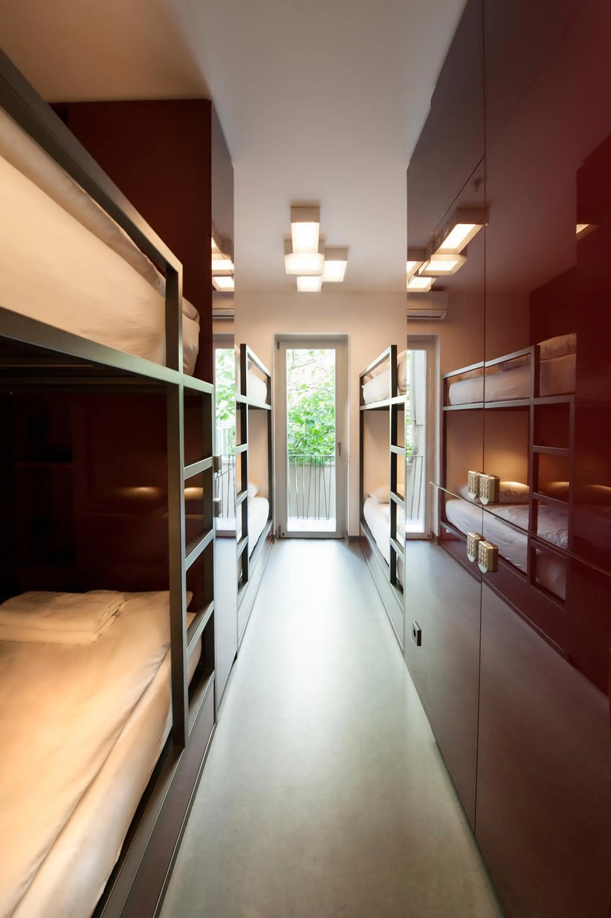 Decorative detail, Bed in Wabi Hostels