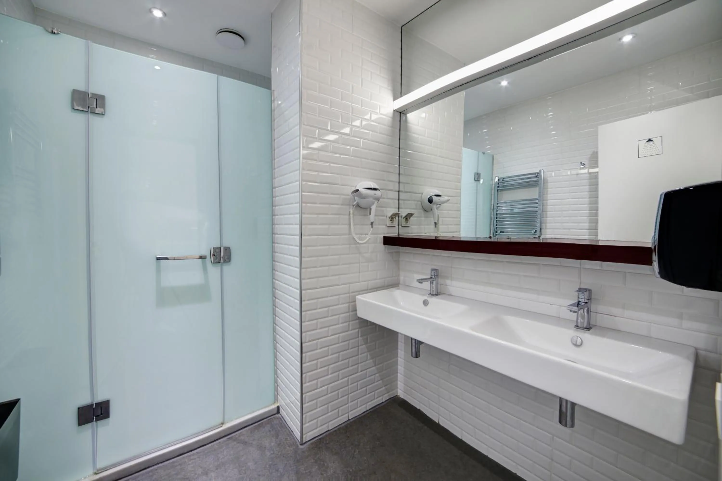 Bathroom in Wabi Hostels