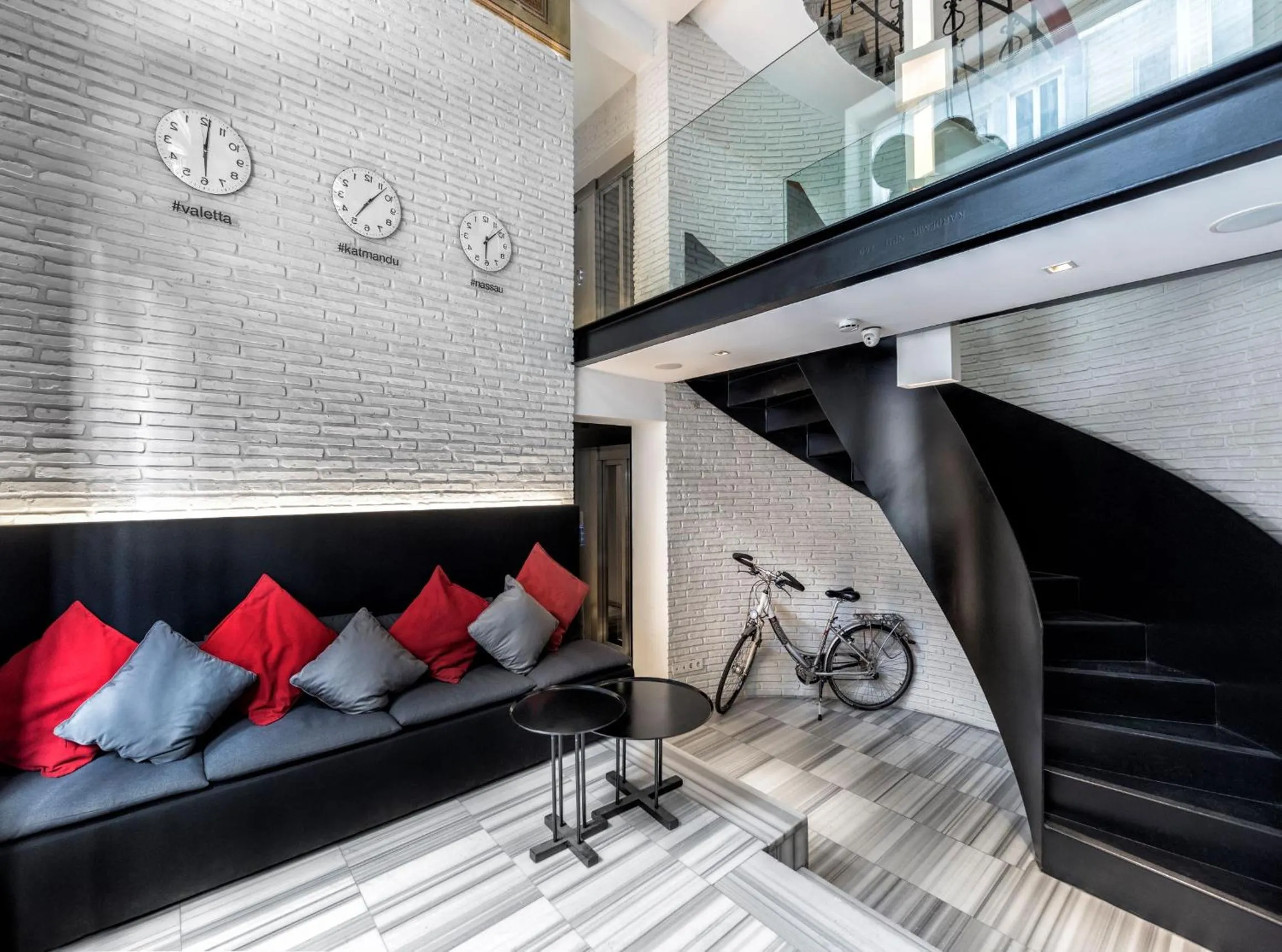 Lobby or reception in Wabi Hostels