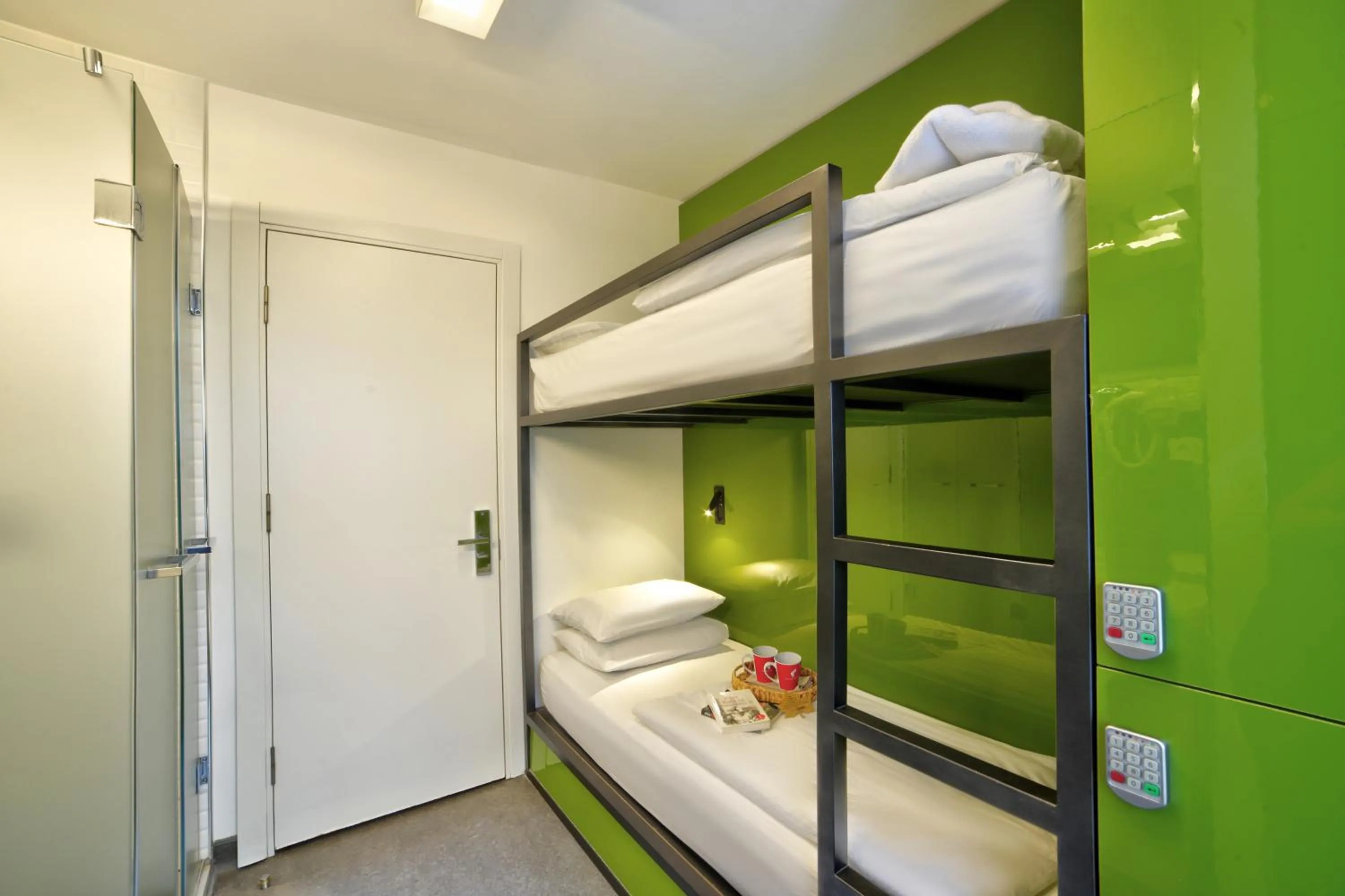 Decorative detail, Bed in Wabi Hostels