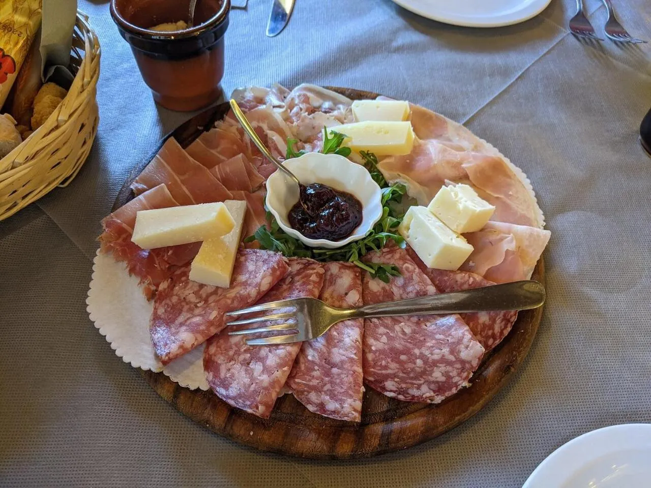 Food in Casa Giada sul mare