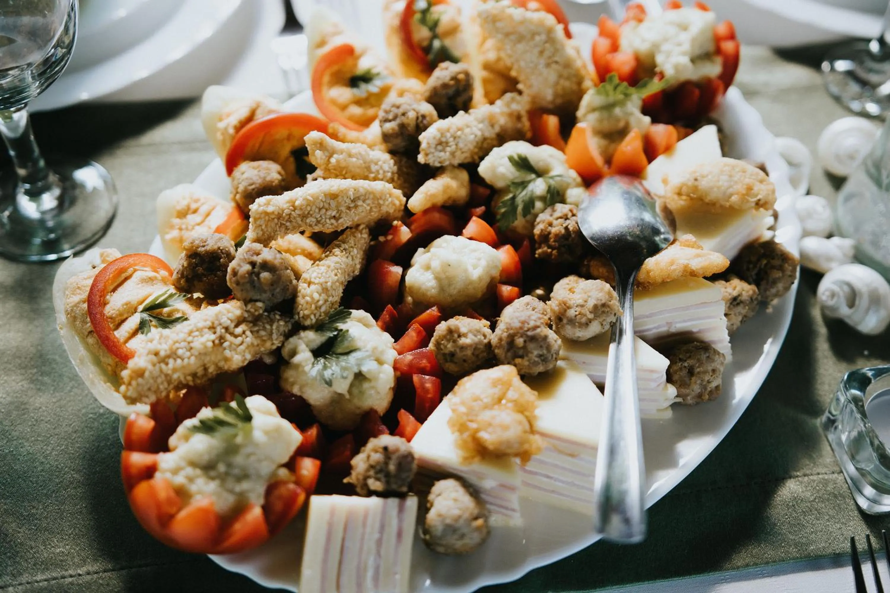 Food close-up in Vidra Park