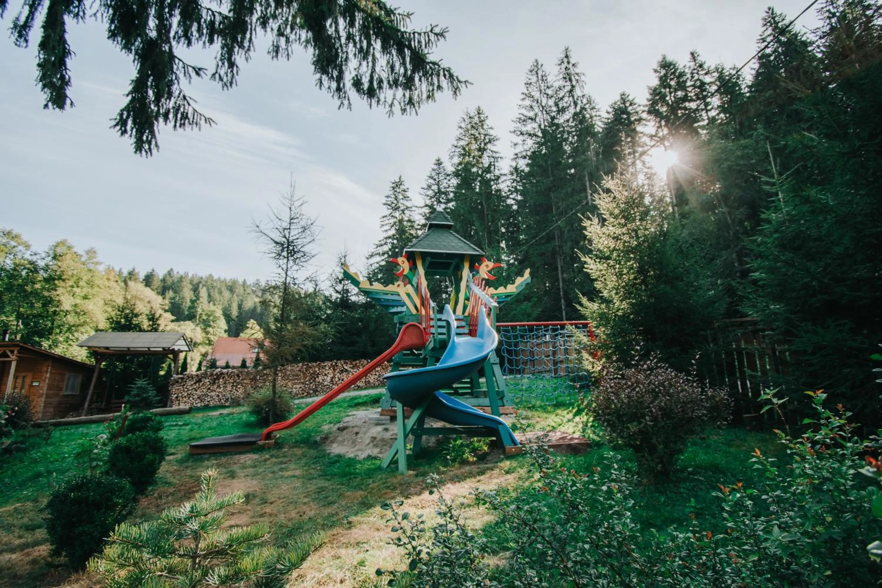 Children play ground in Vidra Park