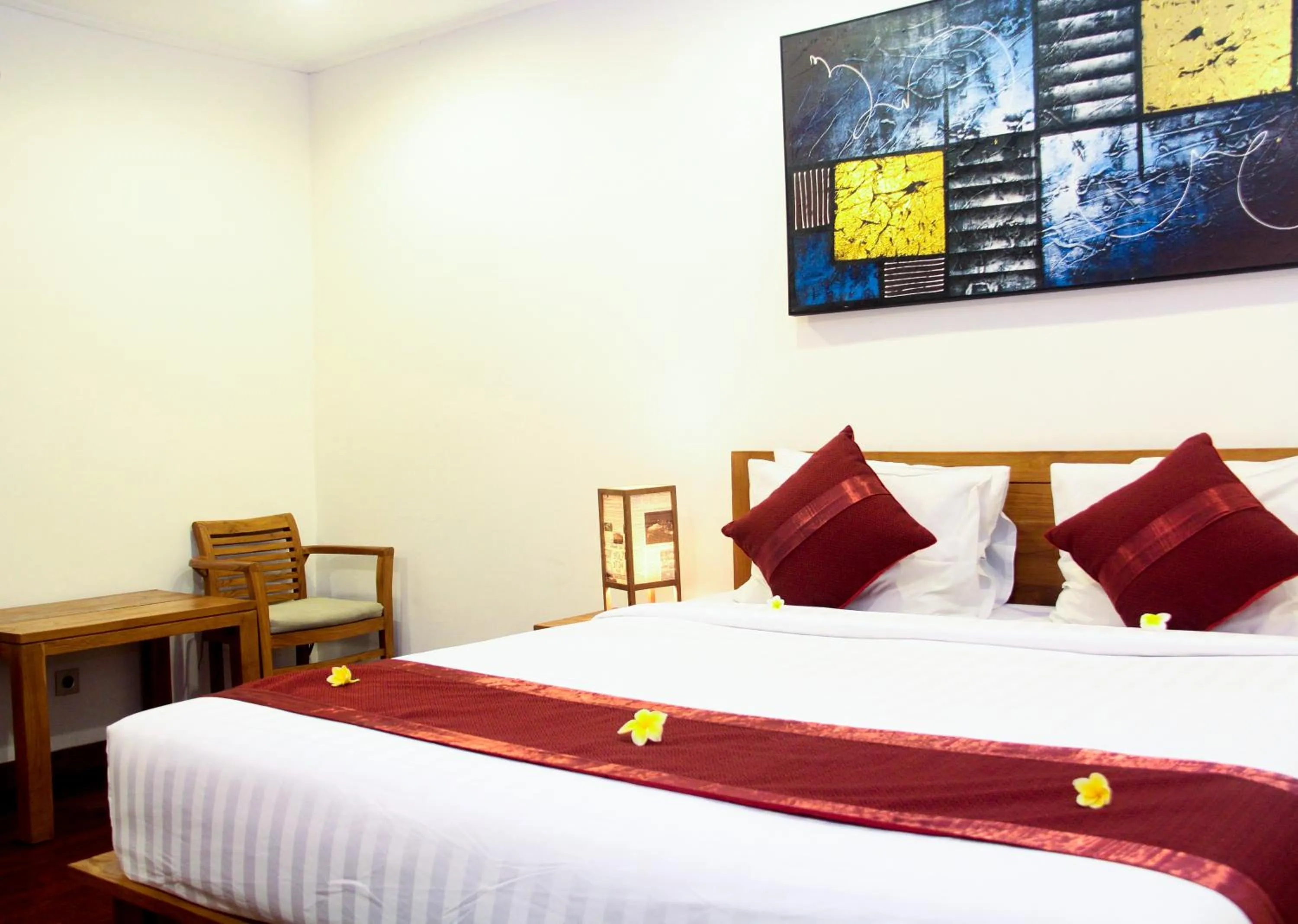 Bedroom, Bed in Delu Villas & Suite