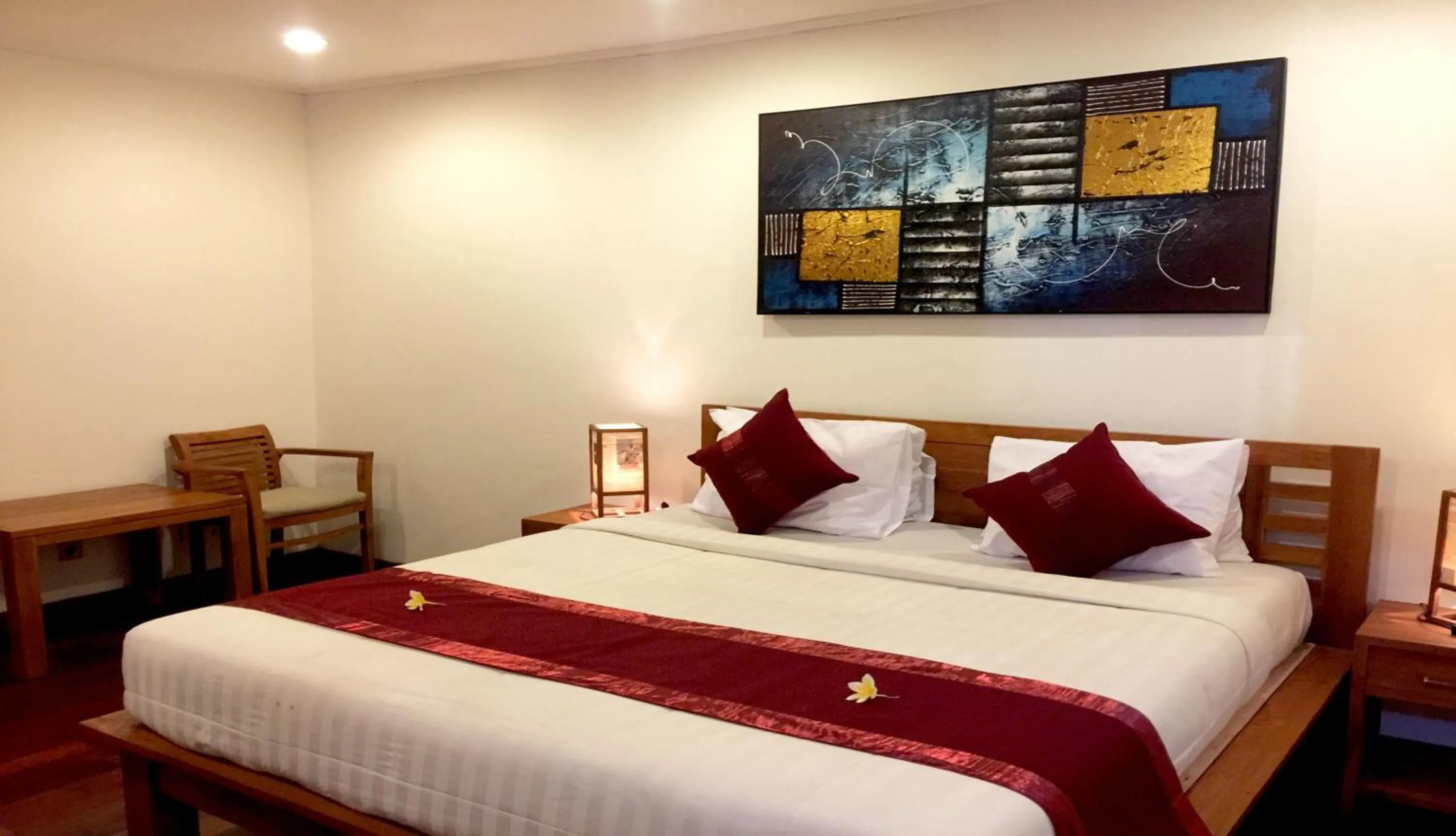 Bedroom, Bed in Delu Villas & Suite