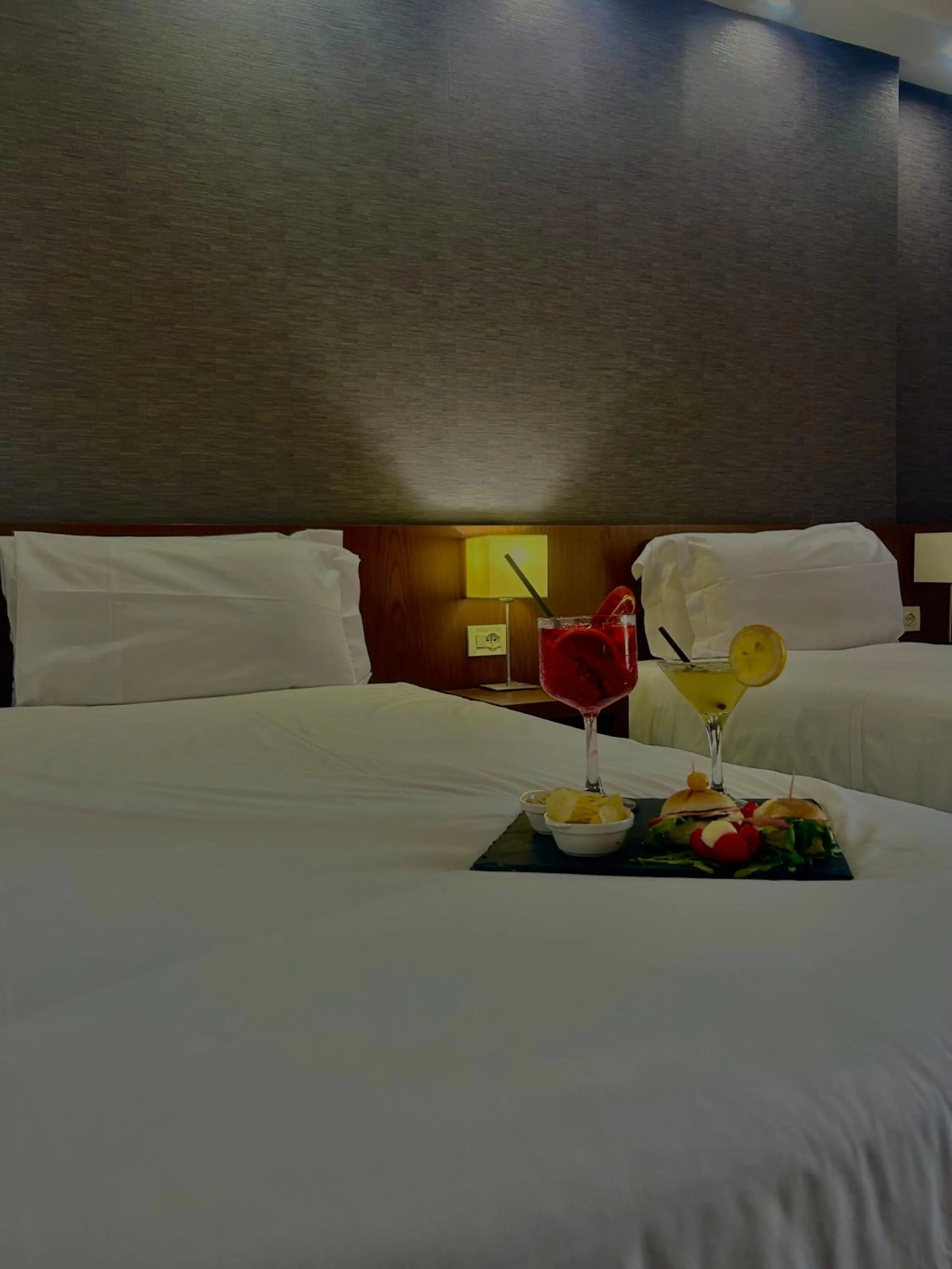 Decorative detail, Bed in GP Hotel