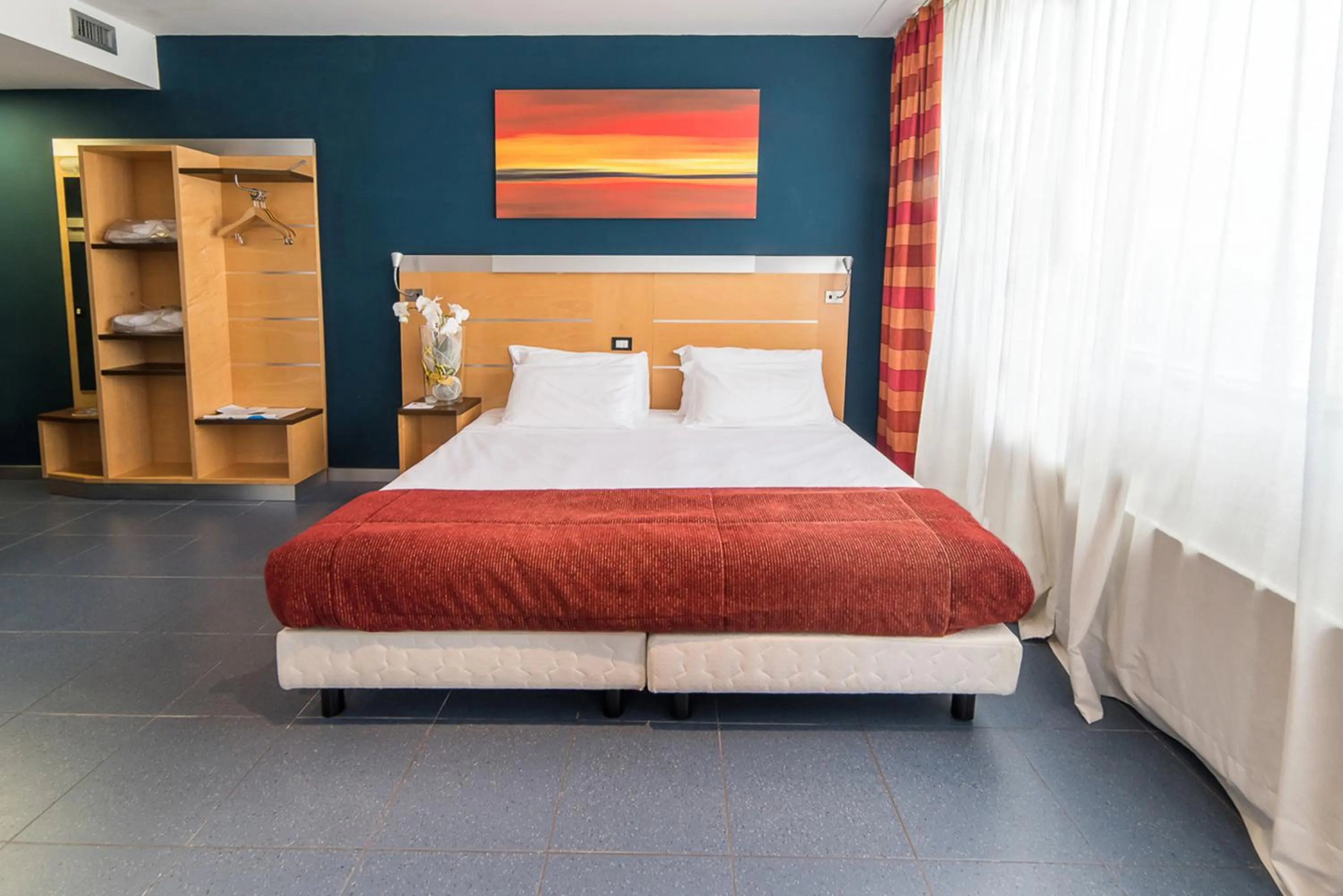 Bedroom, Bed in Sotel Nomentana Roma